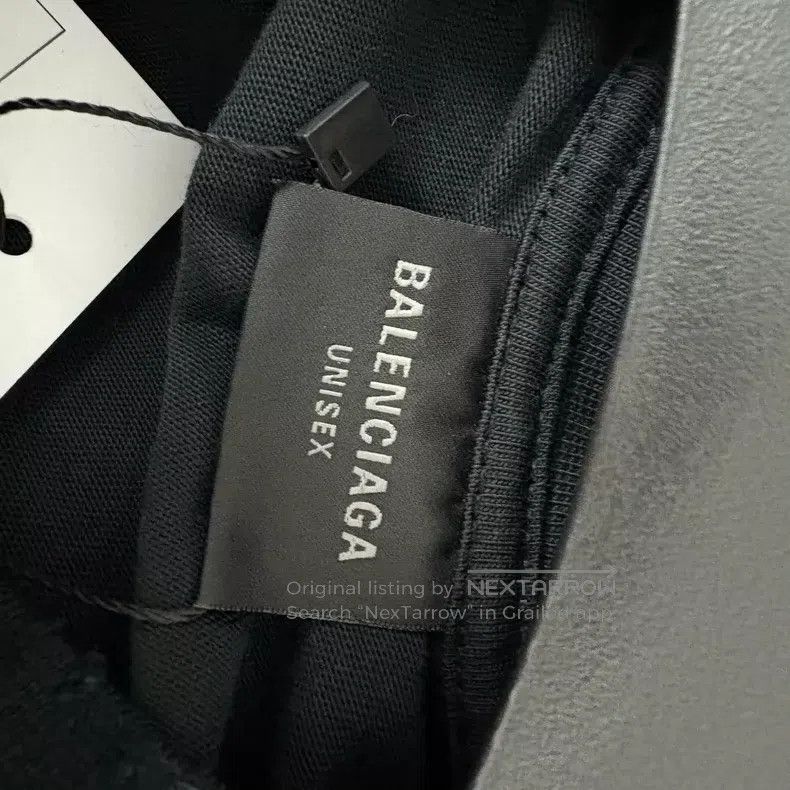 Balenciaga Balenciaga 24fw faded effect logo print crew neck short-sl Size US M / EU 48-50 / 2 - 3 Thumbnail