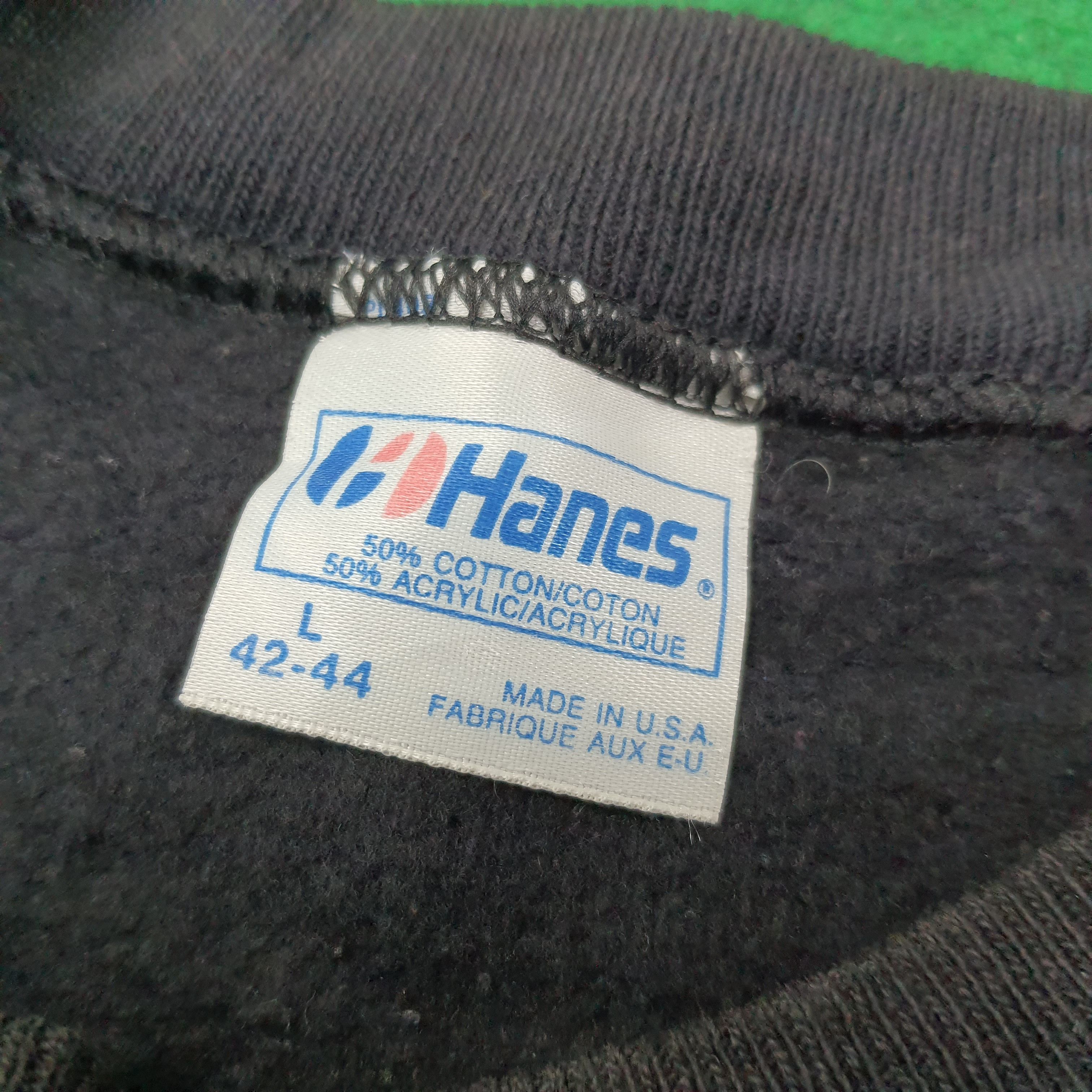 Hanes Vintage NFL New Orleans Saints Team Sweatshirt C264N2 Size US M / EU 48-50 / 2 - 5 Thumbnail