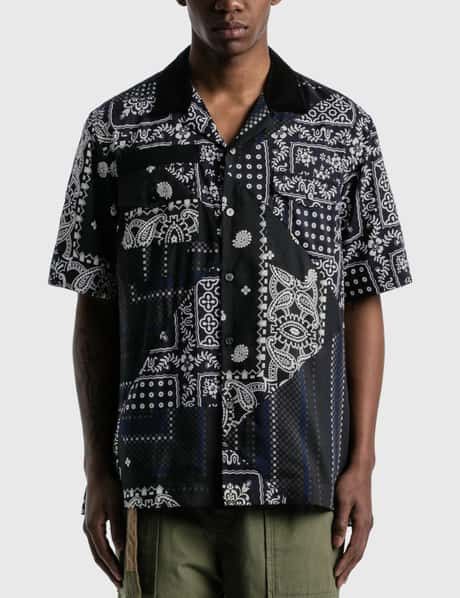 Sacai X Hank Willis Thomas Archive Patchwork Shirt