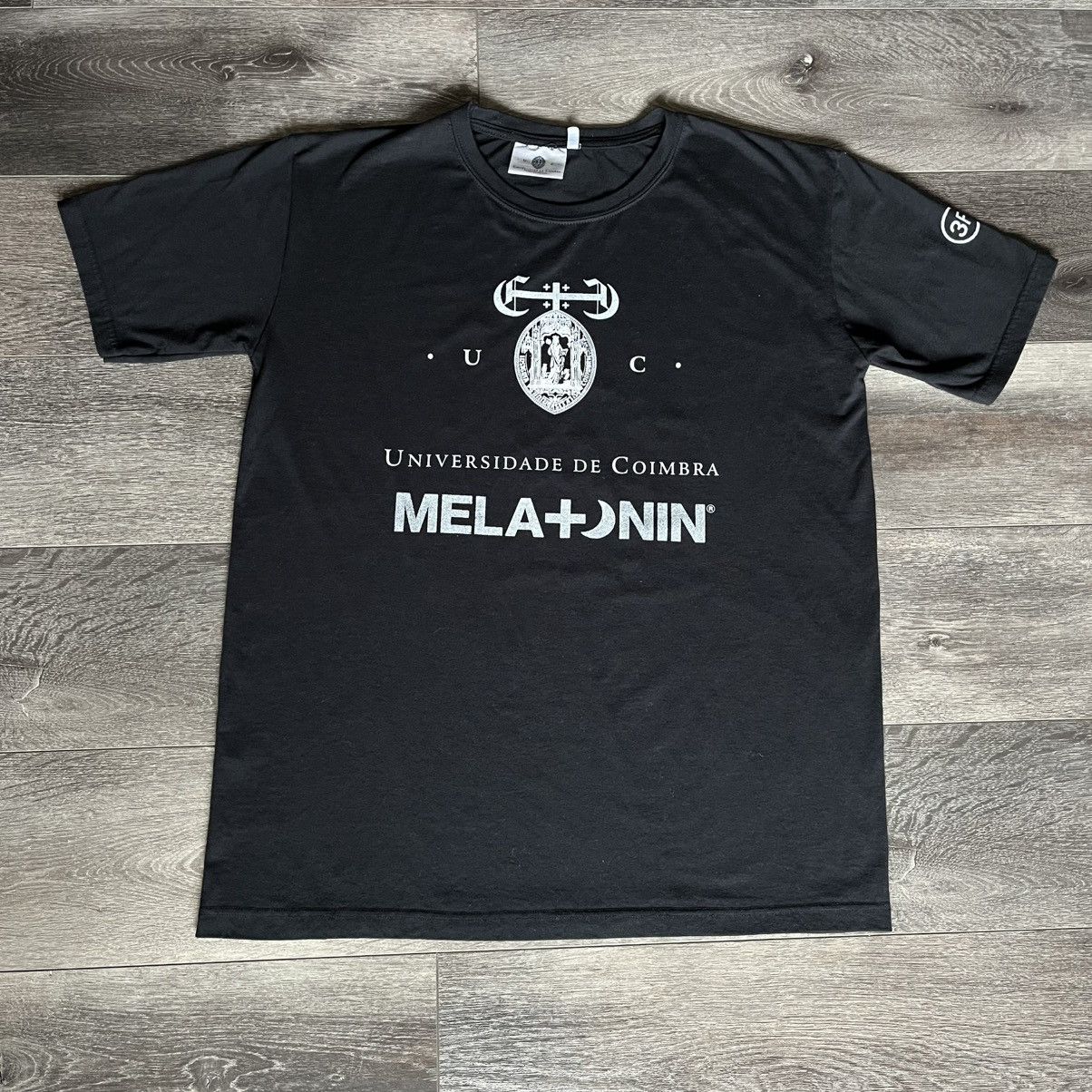 Vintage 3F University of Coimbra Melatonin Eternelle Life Logo Tee Size US L / EU 52-54 / 3 - 1 Thumbnail