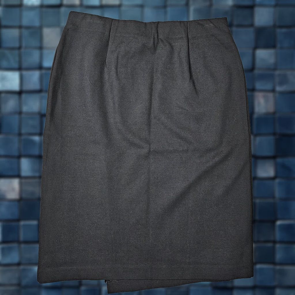 J. Jill J.JILL Black Pencil Skirt Zipper Front Womens S Glove/All Seasons Style A-Line Short Rise Mid (No N/A) Size 28" / US 6 / IT 42 - 1 Thumbnail