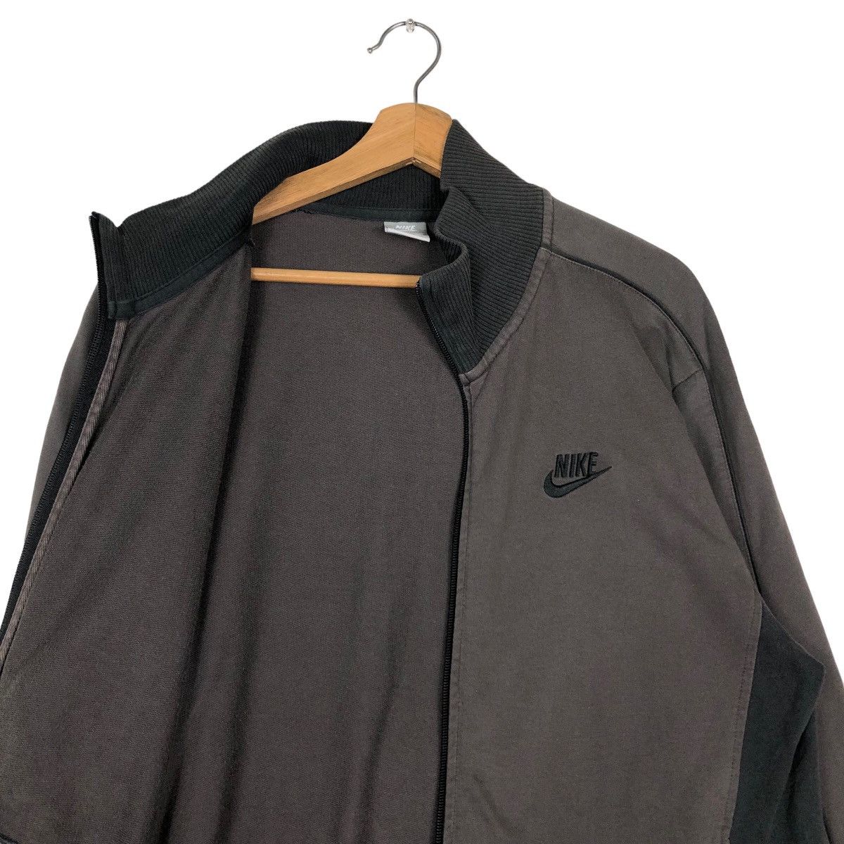 Japanese Brand 🔥Vintage Bomber Jacket Nike Running Size US XL / EU 56 / 4 - 12 Thumbnail