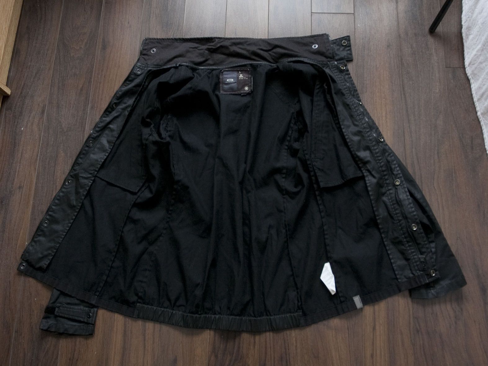 G-Star G Star Light Jacket Sniper Shirt Full Zip Size M/L Black Size US M / EU 48-50 / 2 - 3 Thumbnail