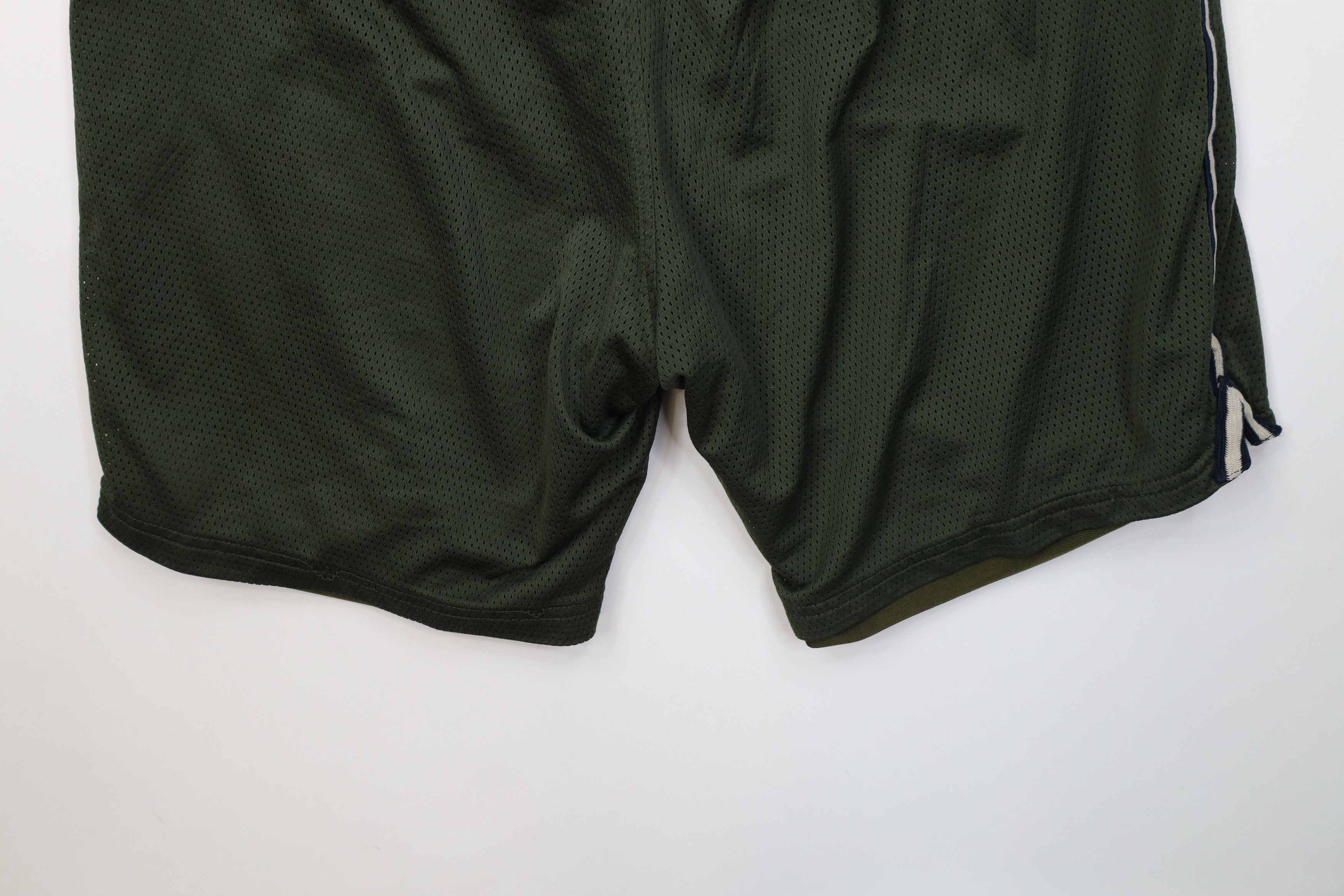 Abercrombie & Fitch Vintage 90s Y2K Abercrombie & Fitch Basketball Shorts Green Size US 34 / EU 50 - 11 Thumbnail