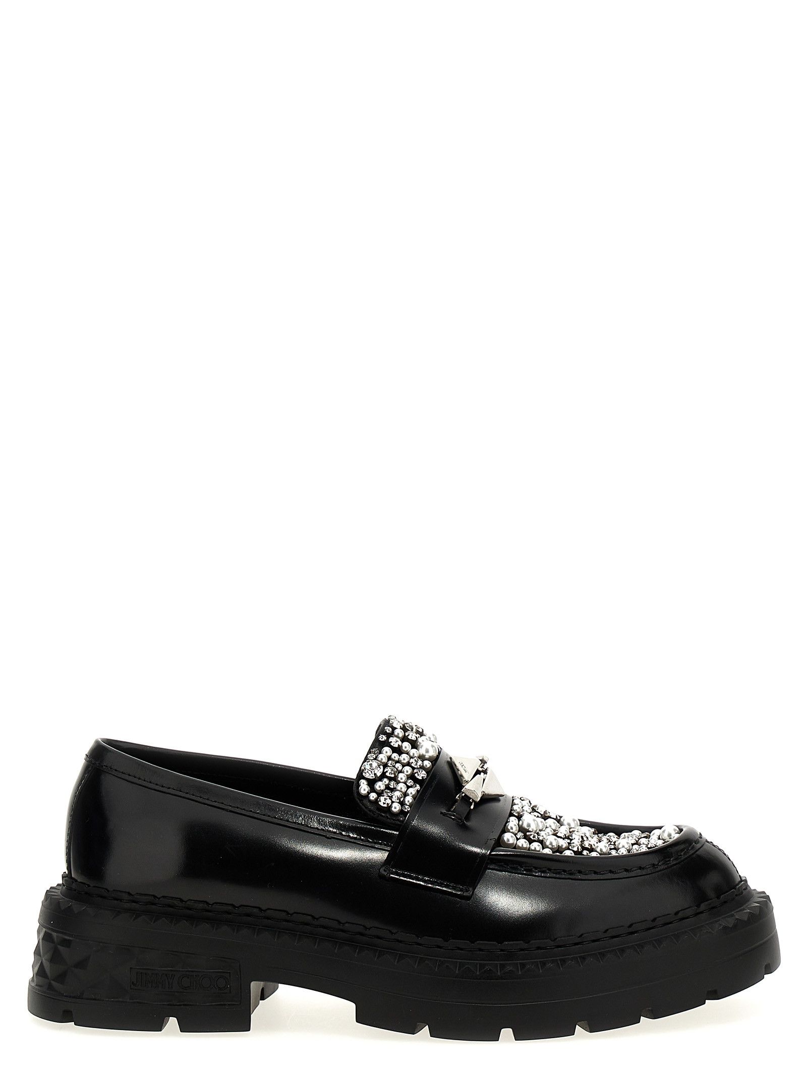 Jimmy Choo 'Marlow Diamond' Loafers Size US 5.5 / IT 35.5 - 1 Thumbnail