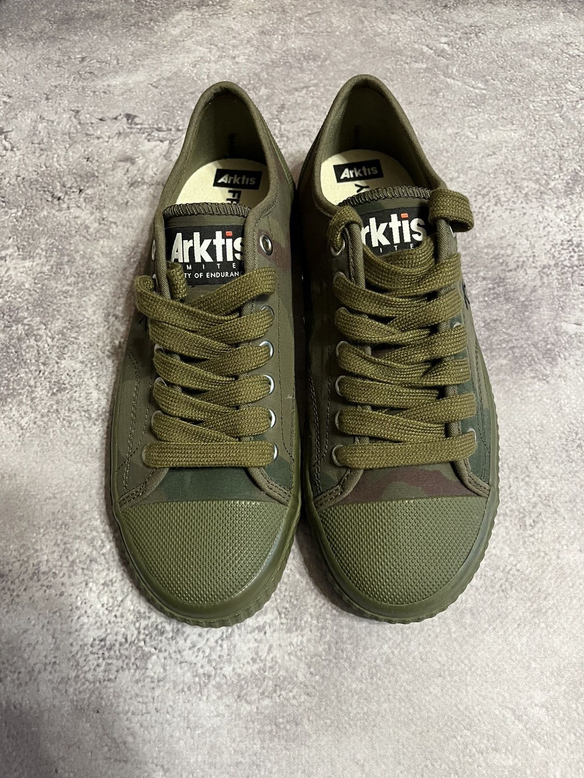 Fred Perry Fred Perry x Arktis limited edition Camo low trainers Size US 8 / EU 41 - 2 Thumbnail