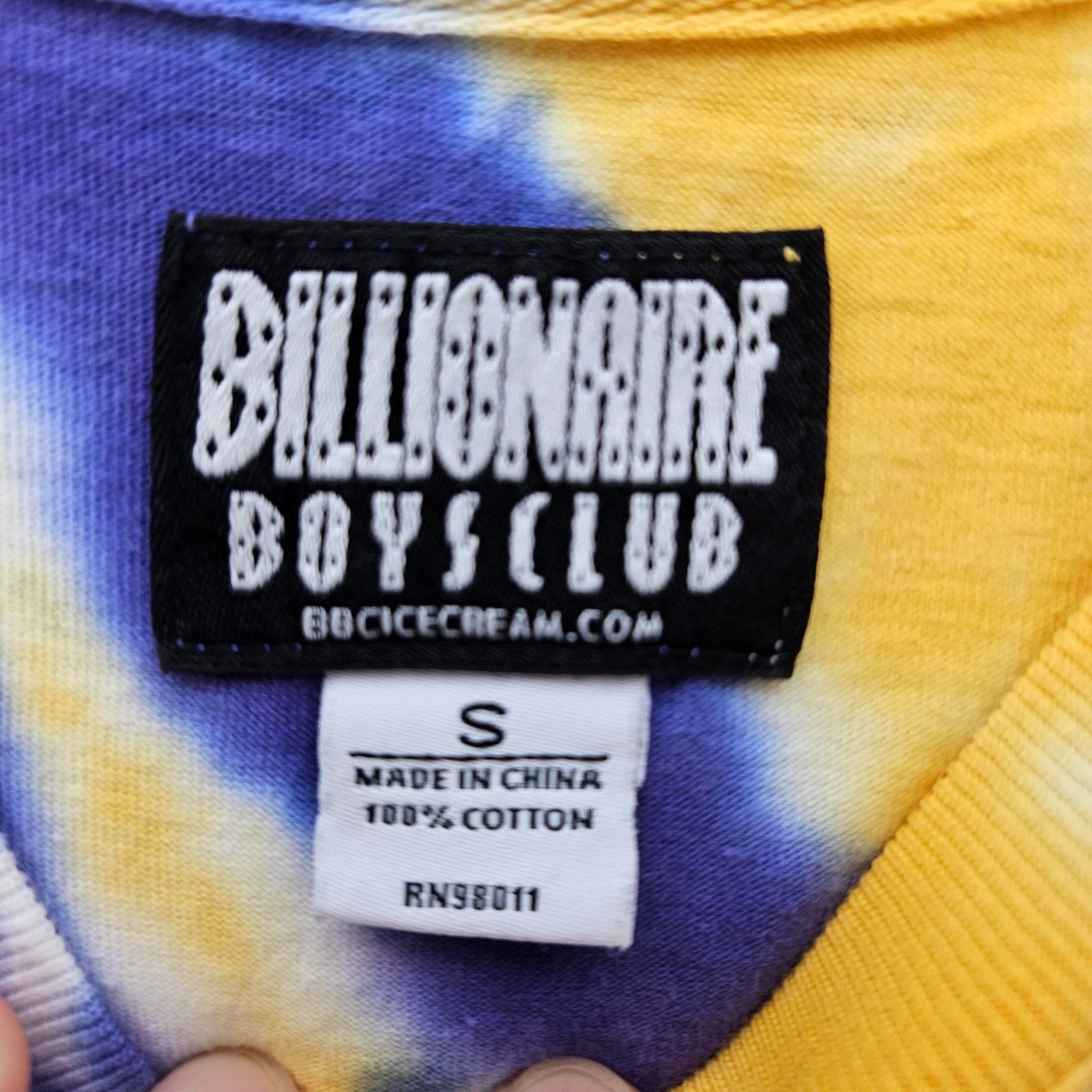 Billionaire Boys Club BILLIONAIRE BOYS CLUB PHARRELL WILLIAMS MEN'S SMALL TIE DYE Size US S / EU 44-46 / 1 - 5 Thumbnail