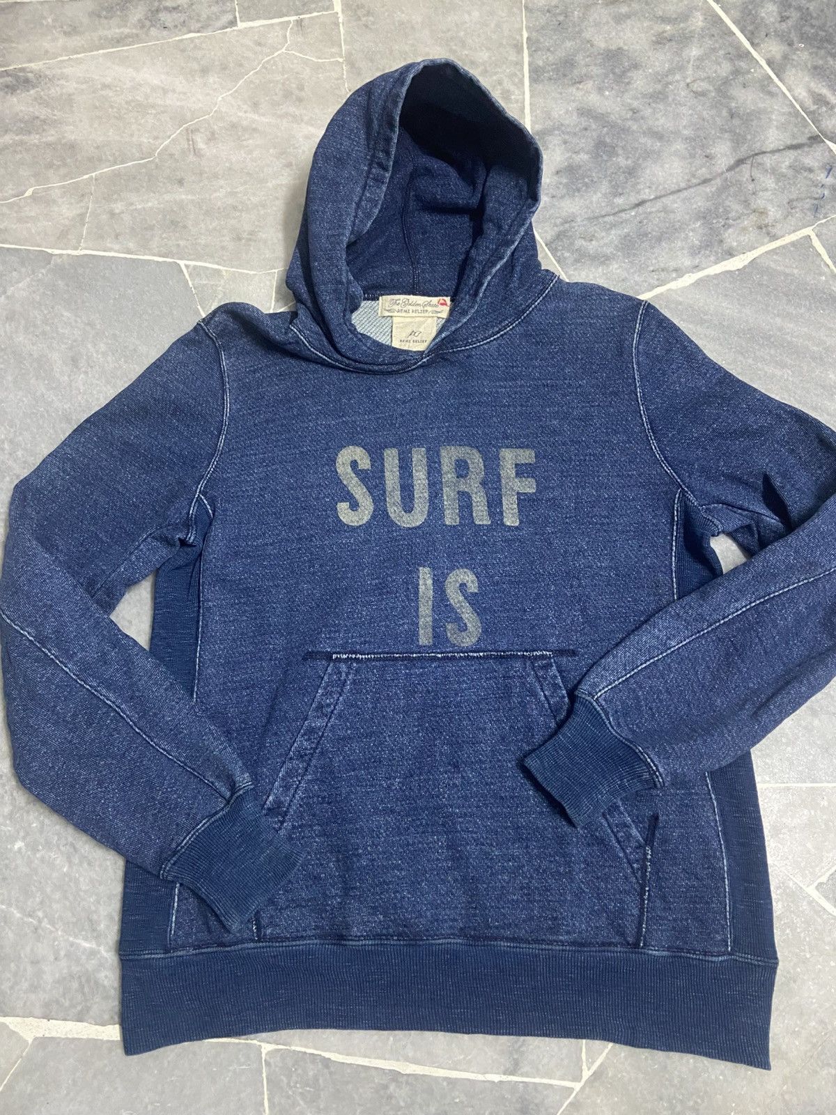 Remi Relief Remi Relief Surf Is Hoodie Indigo Sweatshirt Size US M / EU 48-50 / 2 - 4 Thumbnail
