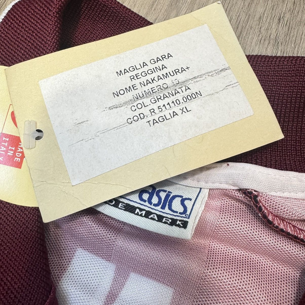 Other Reggina 01/02 home shirt #10 Nakamura (Bnwt) Size US XL / EU 56 / 4 - 8 Thumbnail