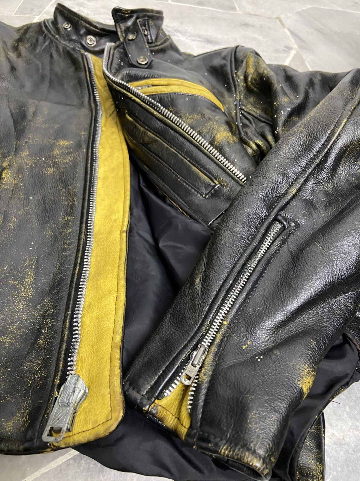 Branded Leather Branded Garments Inc Leather Care Racer Motorcycle jacket Size US S / EU 44-46 / 1 - 9 Thumbnail