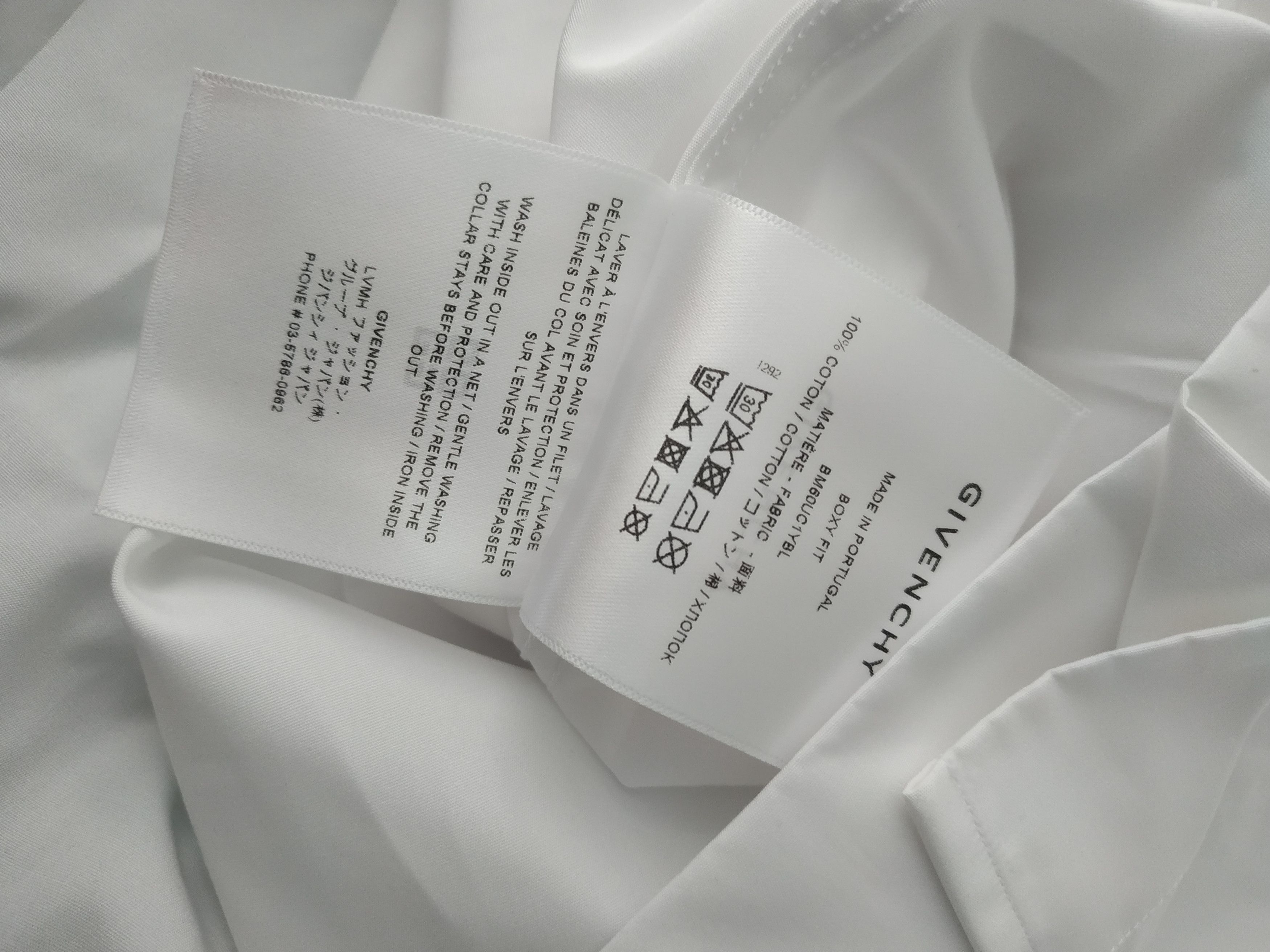 Givenchy Zip logo shirt Size US S / EU 44-46 / 1 - 9 Thumbnail