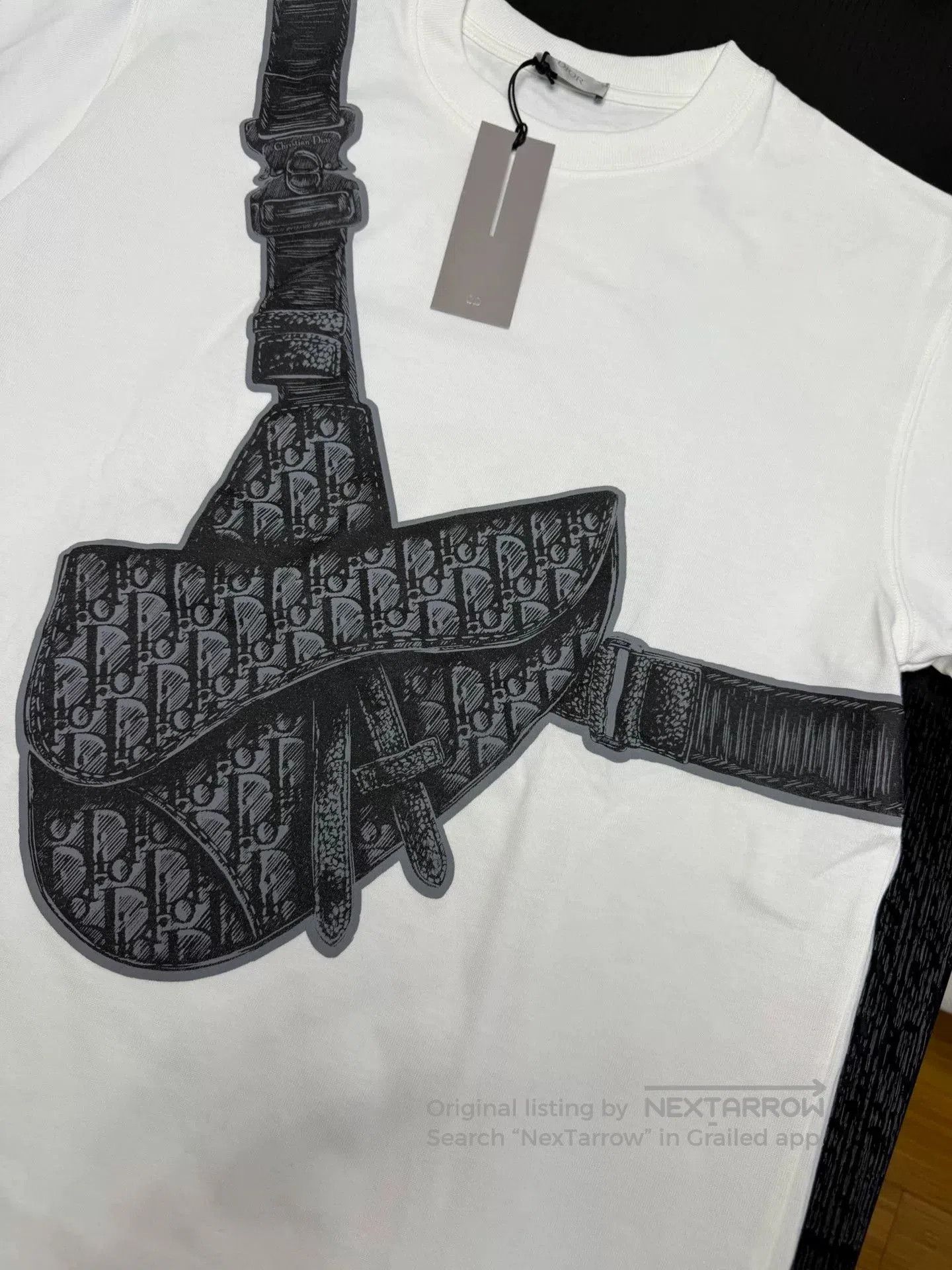 Dior Dior Saddle Bag Monogram Logo Short Sleeve T. Size US L / EU 52-54 / 3 - 6 Thumbnail