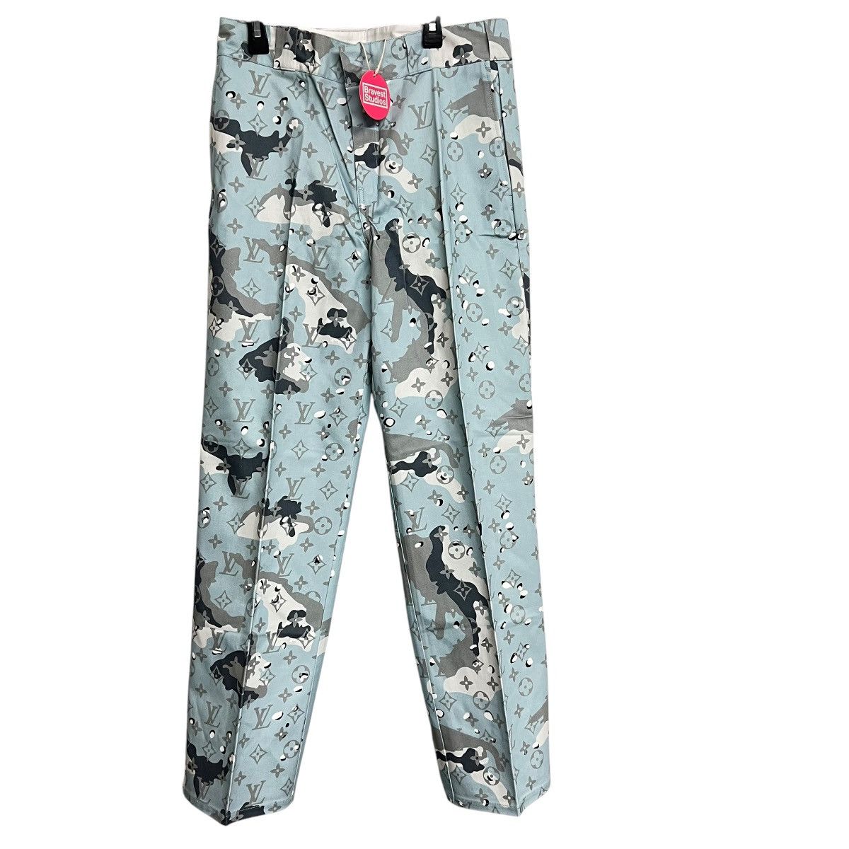 Bravest Studios New Mens Bravest Studios LV Camo Print Pants Size US 32 / EU 48 - 1 Thumbnail