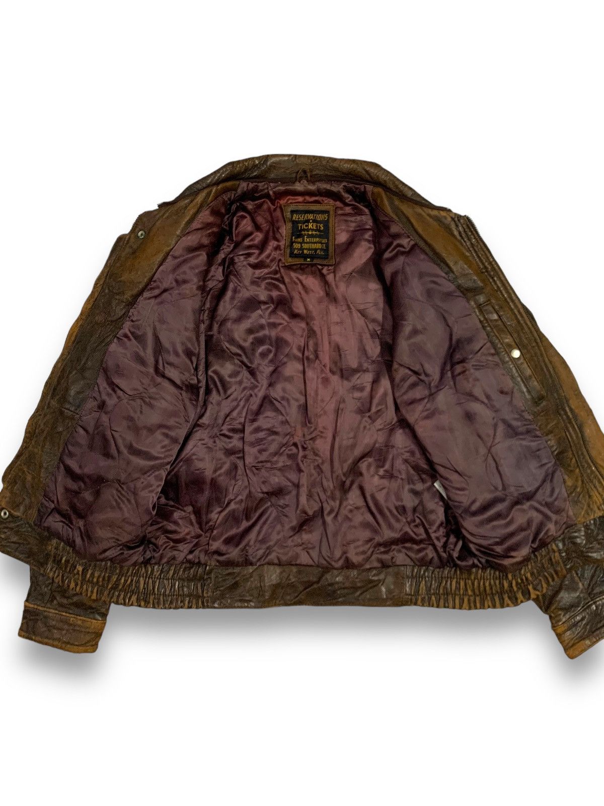 Japanese Brand 2000s Japanese Brand Sheepskin Leather Flight Bomber Jacket Size US M / EU 48-50 / 2 - 3 Thumbnail