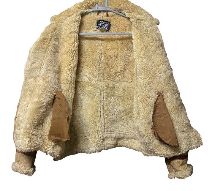 Schott 80s B3 SCHOTT Air Force shearling Flight sheepskin leather Size US M / EU 48-50 / 2 - 5 Thumbnail