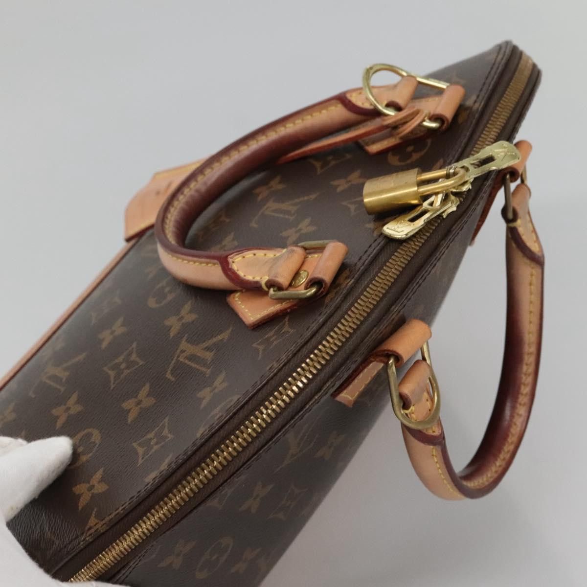 Louis Vuitton LOUIS VUITTON Monogram Alma PM Hand Bag M53151 Size ONE SIZE - 6 Thumbnail