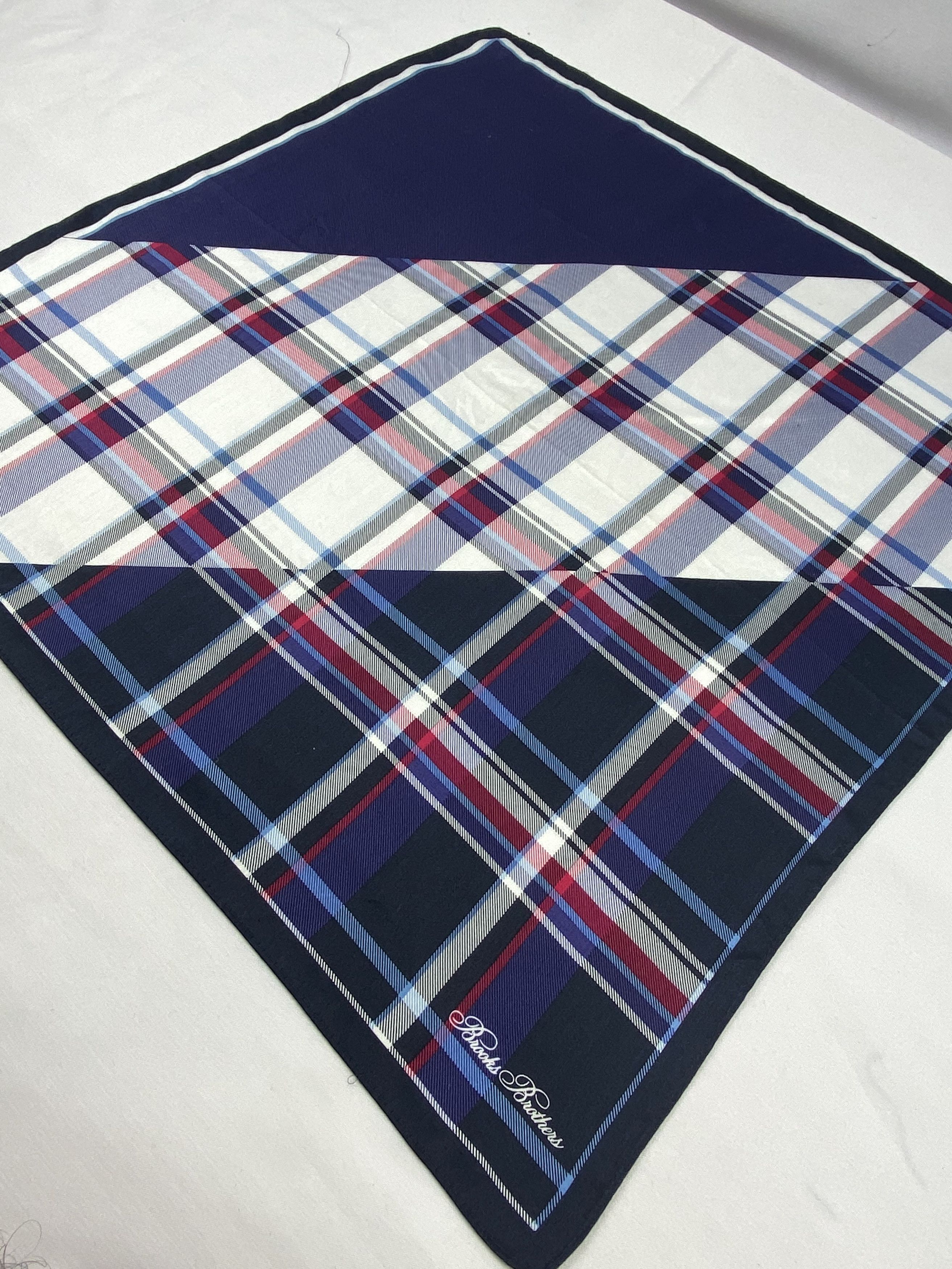 Brooks Brothers × Vintage Brooks Brothers Handkerchief / Bandana / Neckerchief Size ONE SIZE - 4 Thumbnail