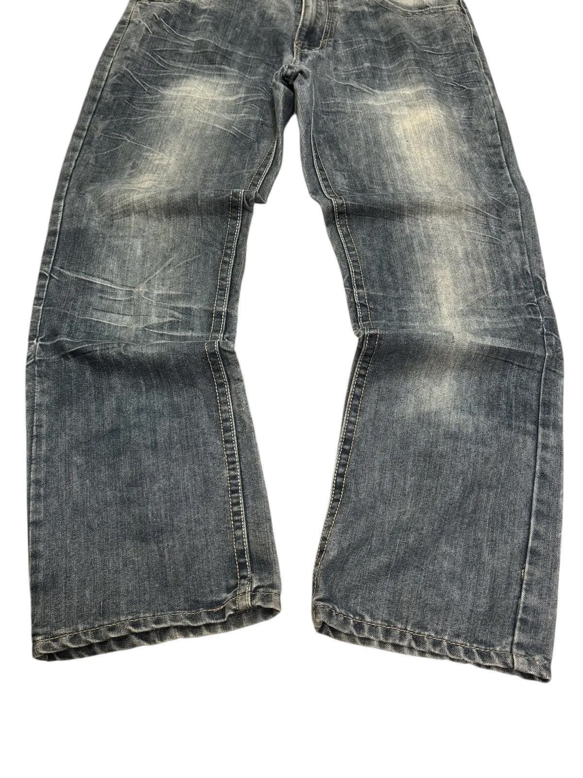 Avirex CRAZY AVIREX BAGGY STONE WASH CLAW MARK DENIM Size US 34 / EU 50 - 6 Thumbnail