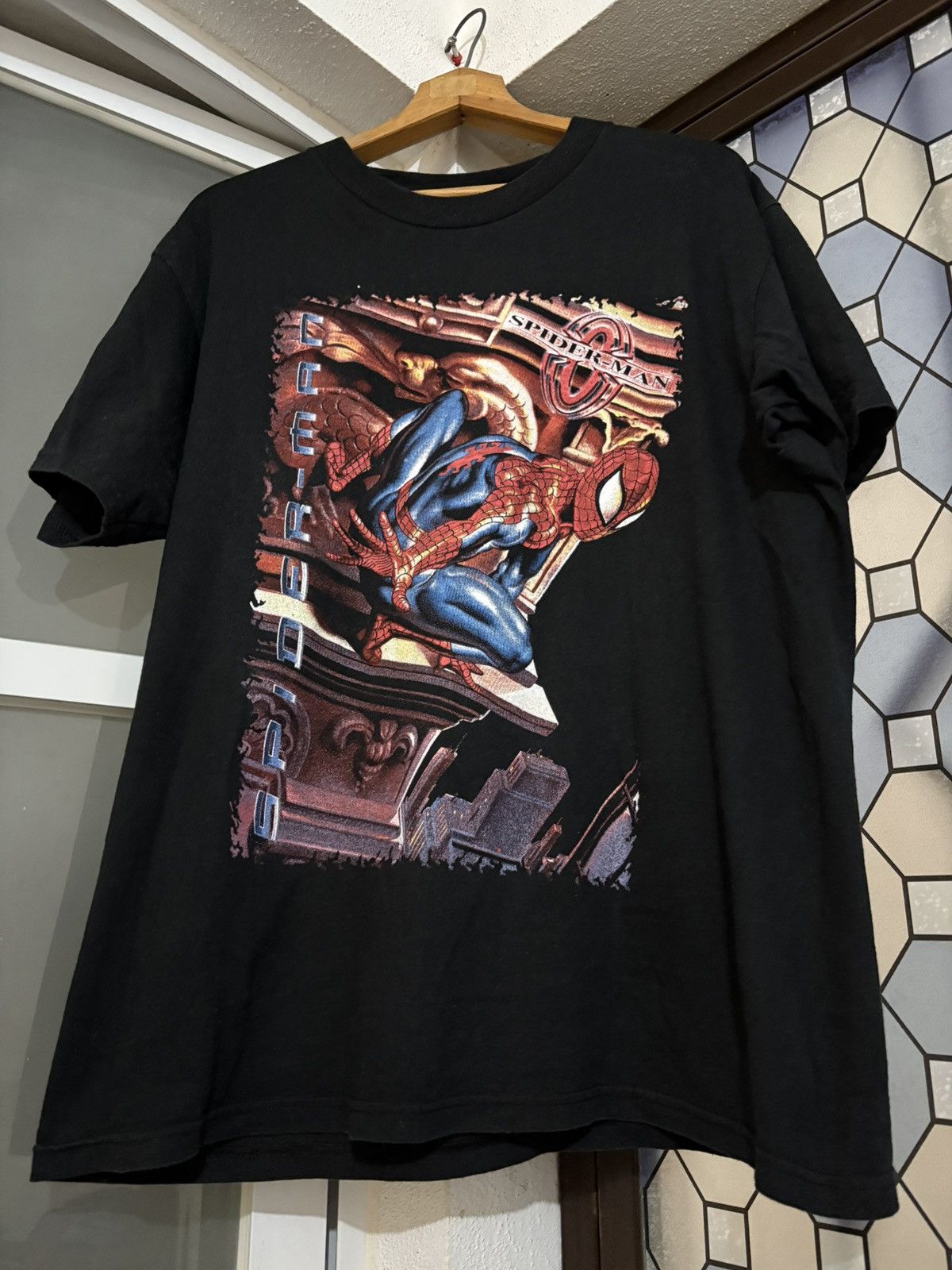 Marvel Comics × Vintage Very rare Spider - Man tshirt vintage Size US XL / EU 56 / 4 - 3 Thumbnail