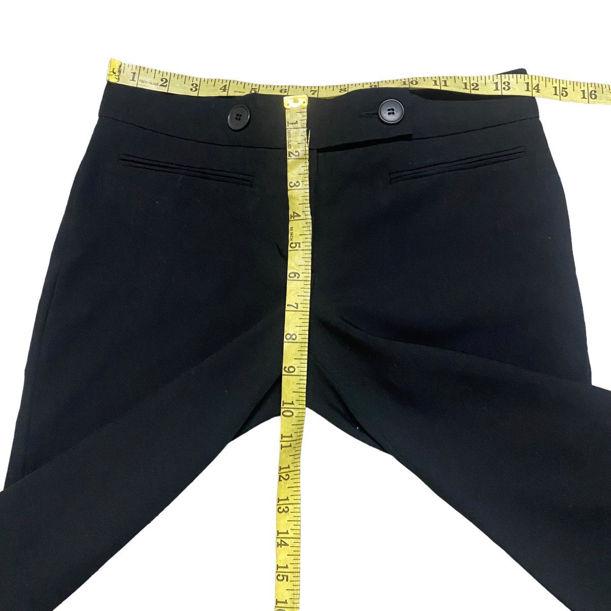 Chloe Chloe Noir Wool Pants Size 24" / US 00 / IT 34 - 11 Thumbnail