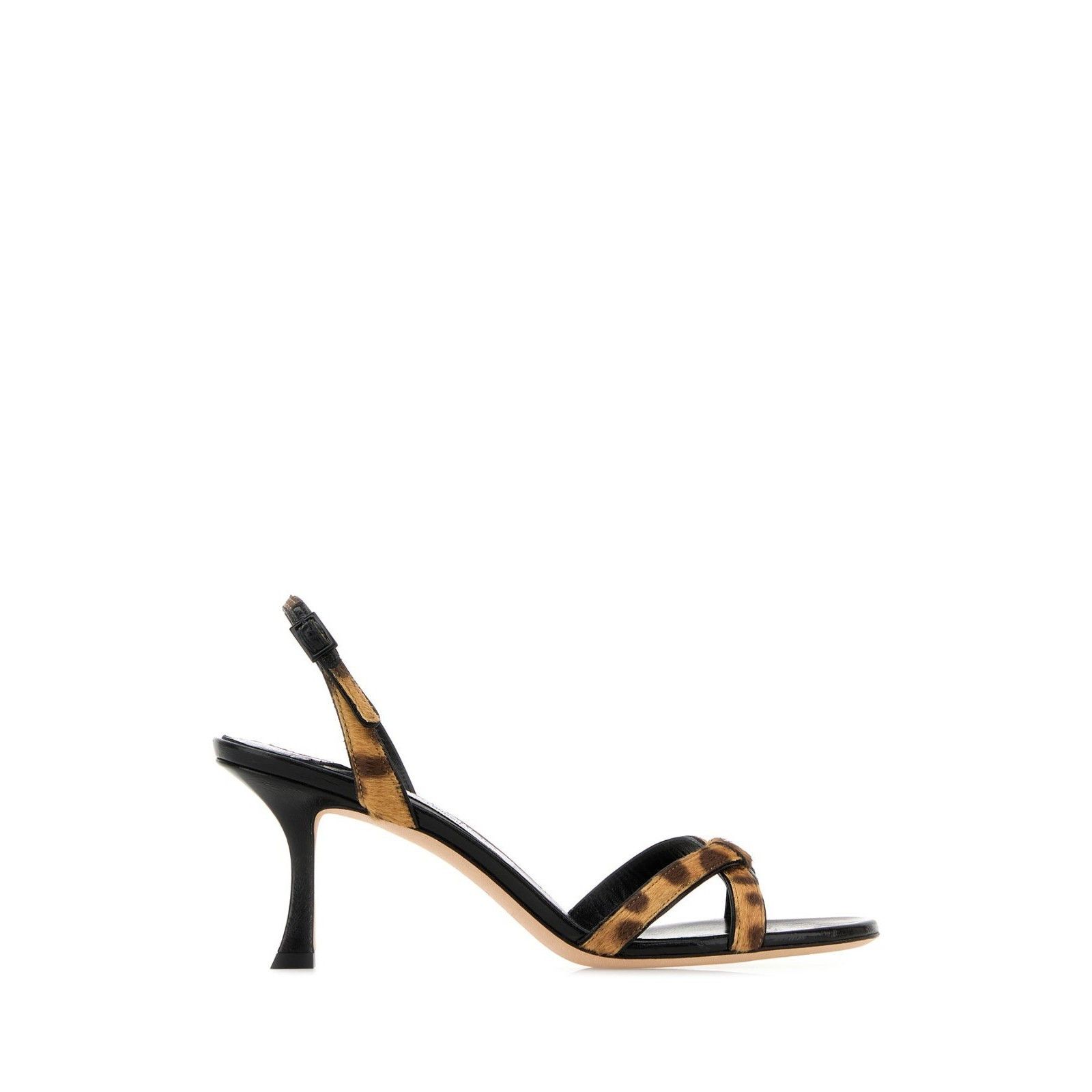 JIMMY CHOO Elsy 70 Brown Leather 70mm Heel Sandals New & Aut