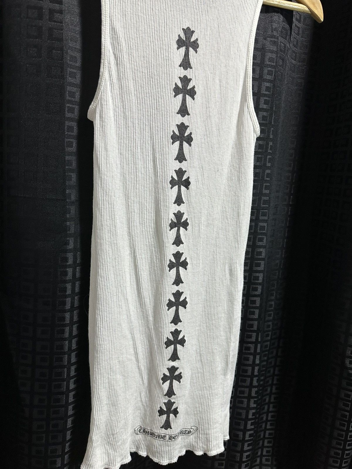 Chrome Hearts Chrome hearts cemetery triple cross tank top Size US S / EU 44-46 / 1 - 6 Thumbnail