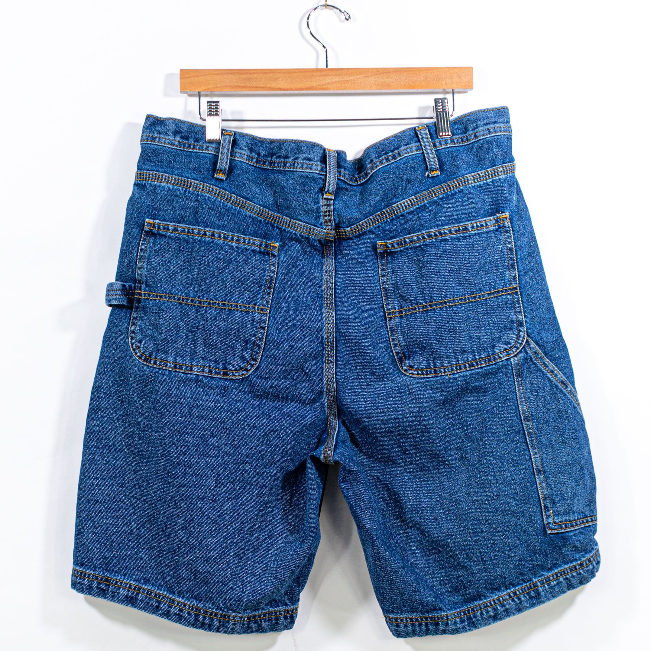 Vintage Jean Shorts 38 Y2K Baggy Hip Hop Skater Streetwear | Grailed