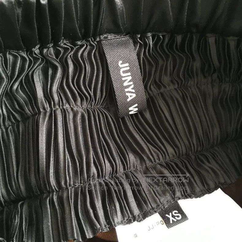 Junya Watanabe Junya Watanabe size XS Leopard print pleated spliced trous Size 23" - 5 Thumbnail