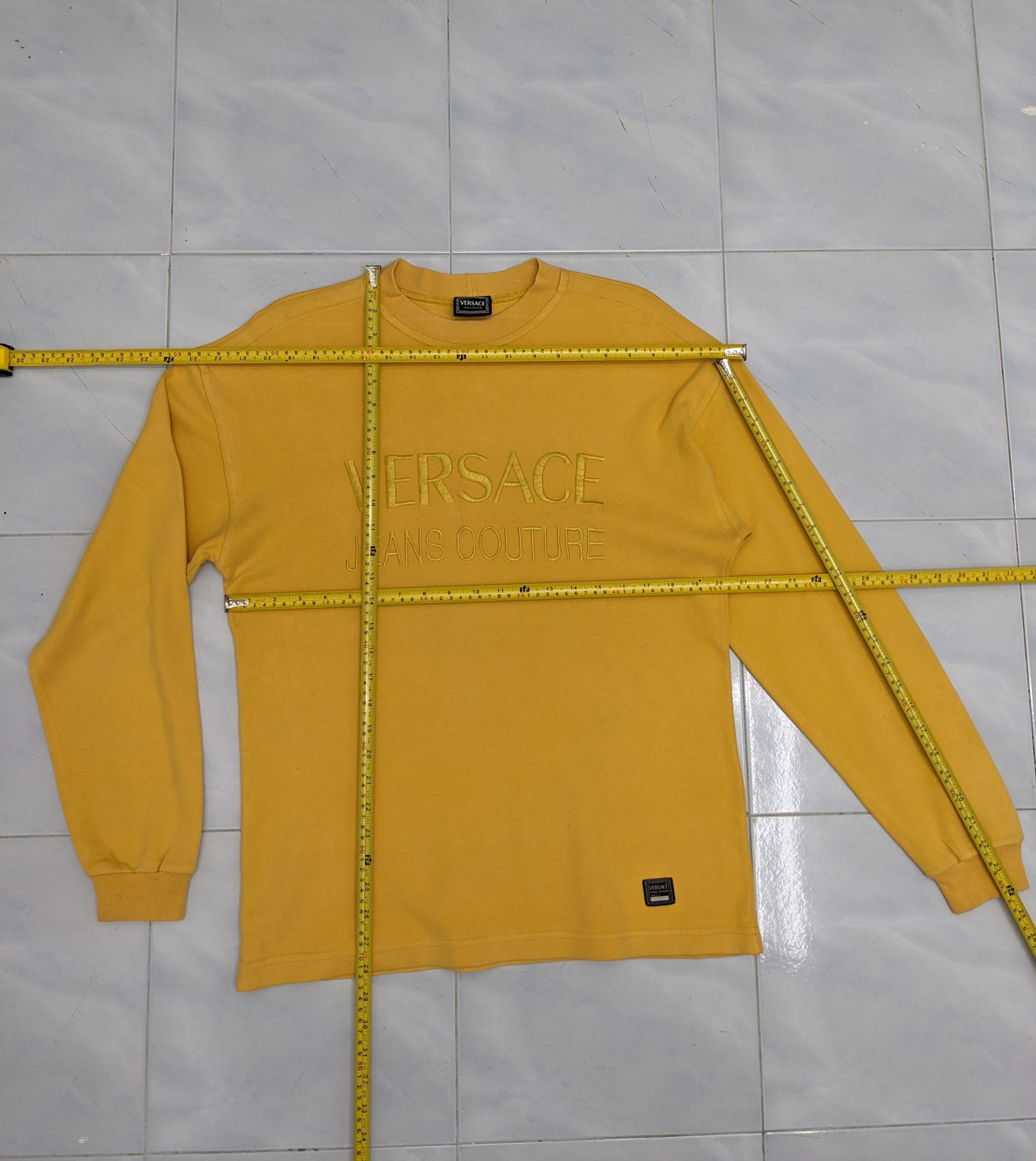Versace Jeans Couture × Vintage VINTAGE VERSACE JEANS COUTURE SWEATSHIRT Size US M / EU 48-50 / 2 - 8 Thumbnail