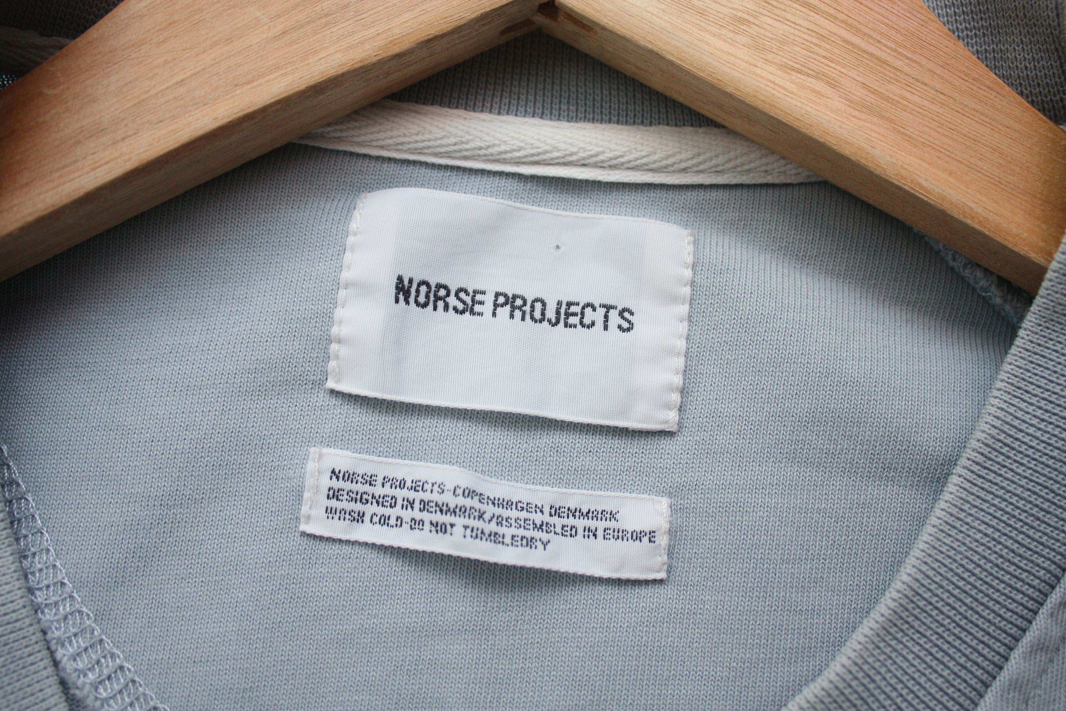 Norse Projects Norse Projects Visby Tee Sweat Light Blue Crew Neck Size US L / EU 52-54 / 3 - 6 Thumbnail
