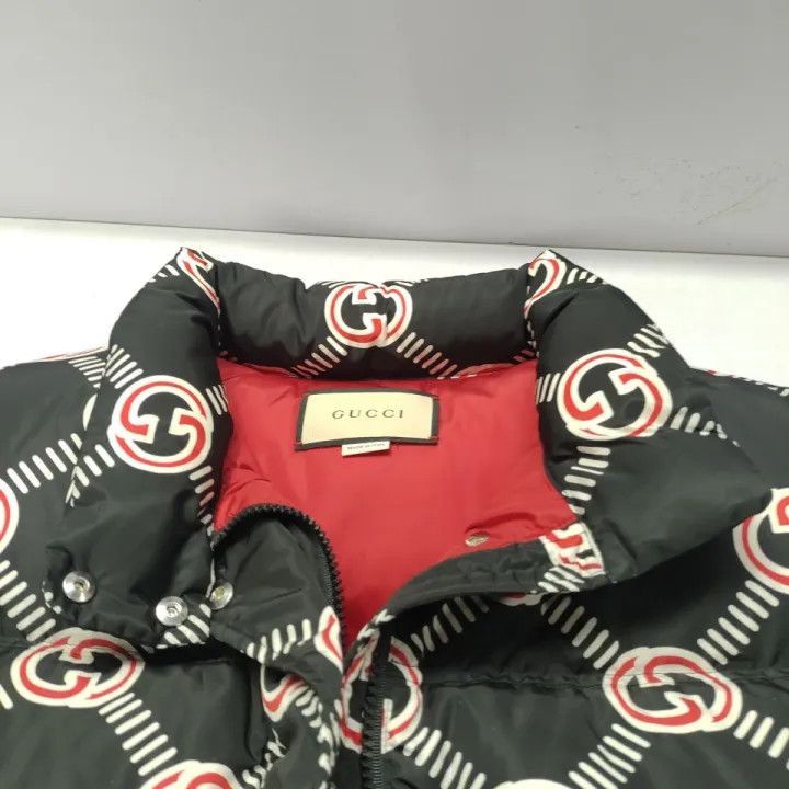 Gucci Gucci FW21 Black Logo Print Vest for Women-2507 Size M / US 6-8 / IT 42-44 - 4 Thumbnail