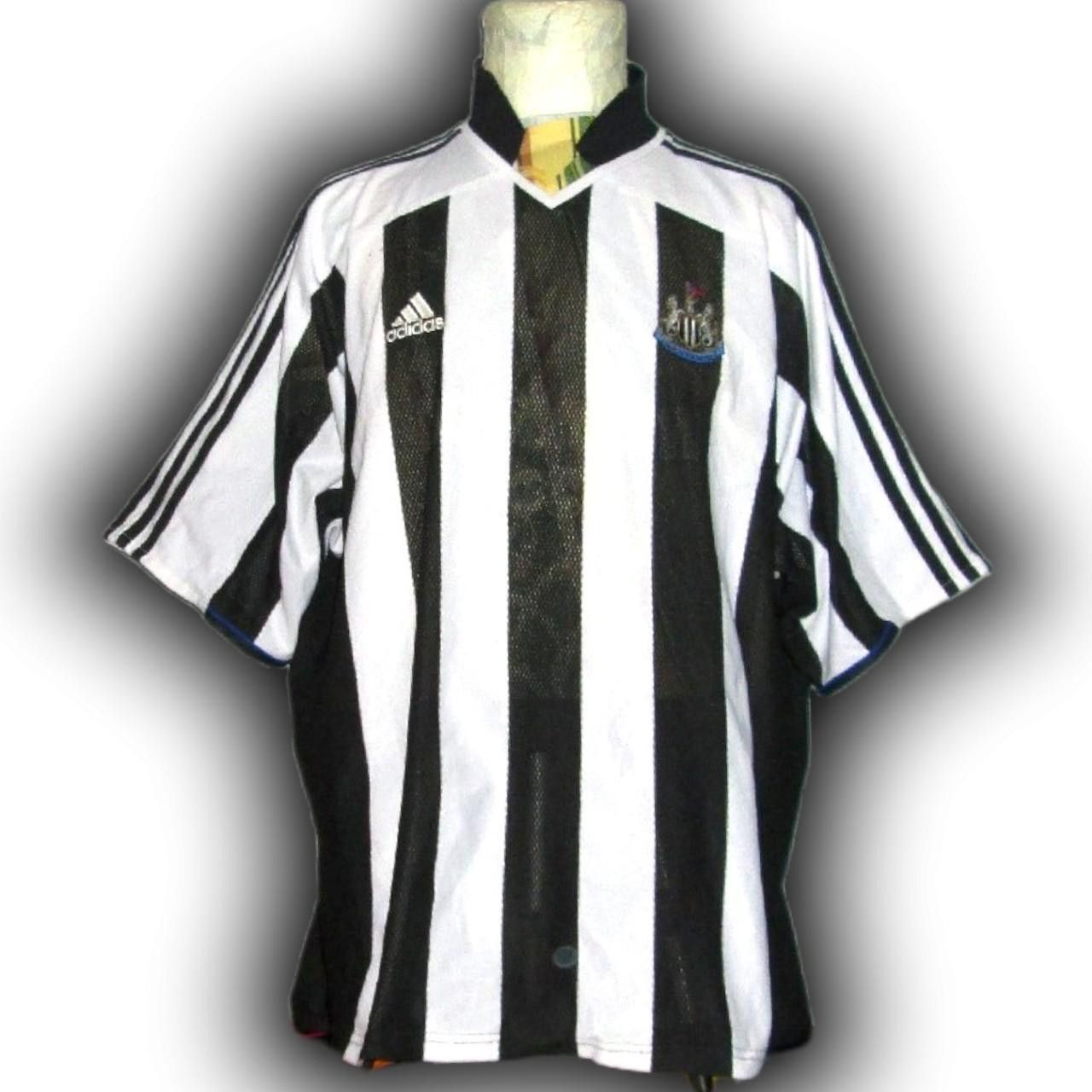 Adidas Fc Newcastle United England 2002 2003 2005 Home shirt jersey Size US XXL / EU 58 / 5 - 1 Thumbnail