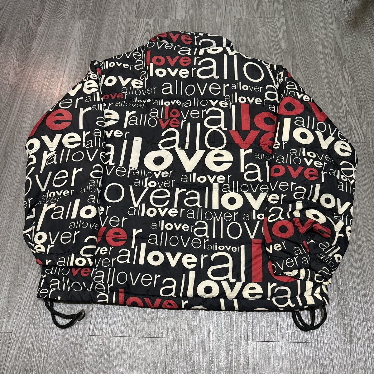 Moschino Moschino Love Allover Puffer Jacket Size US M / EU 48-50 / 2 - 16 Thumbnail