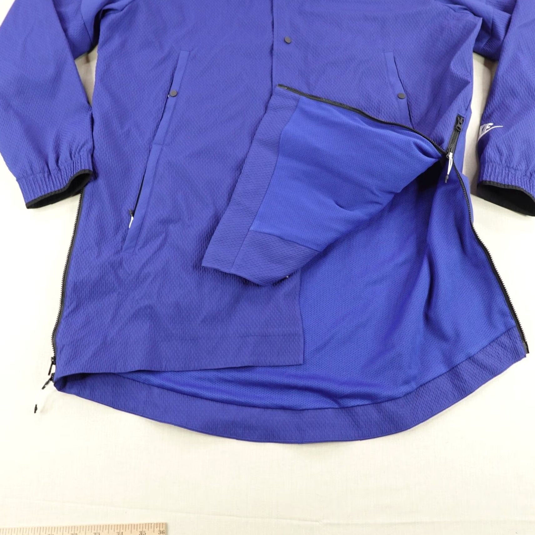 Nike Nike Jacket Mens L Blue New York City Football Windbreaker Coat Size US L / EU 52-54 / 3 - 7 Thumbnail