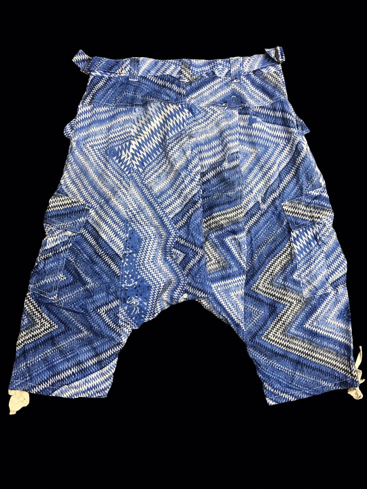 Japanese Brand 💥AVANT GARDE💥Very Rare Japanse Navajo Style Harem Pant F68 Size US 30 / EU 46 - 2 Thumbnail