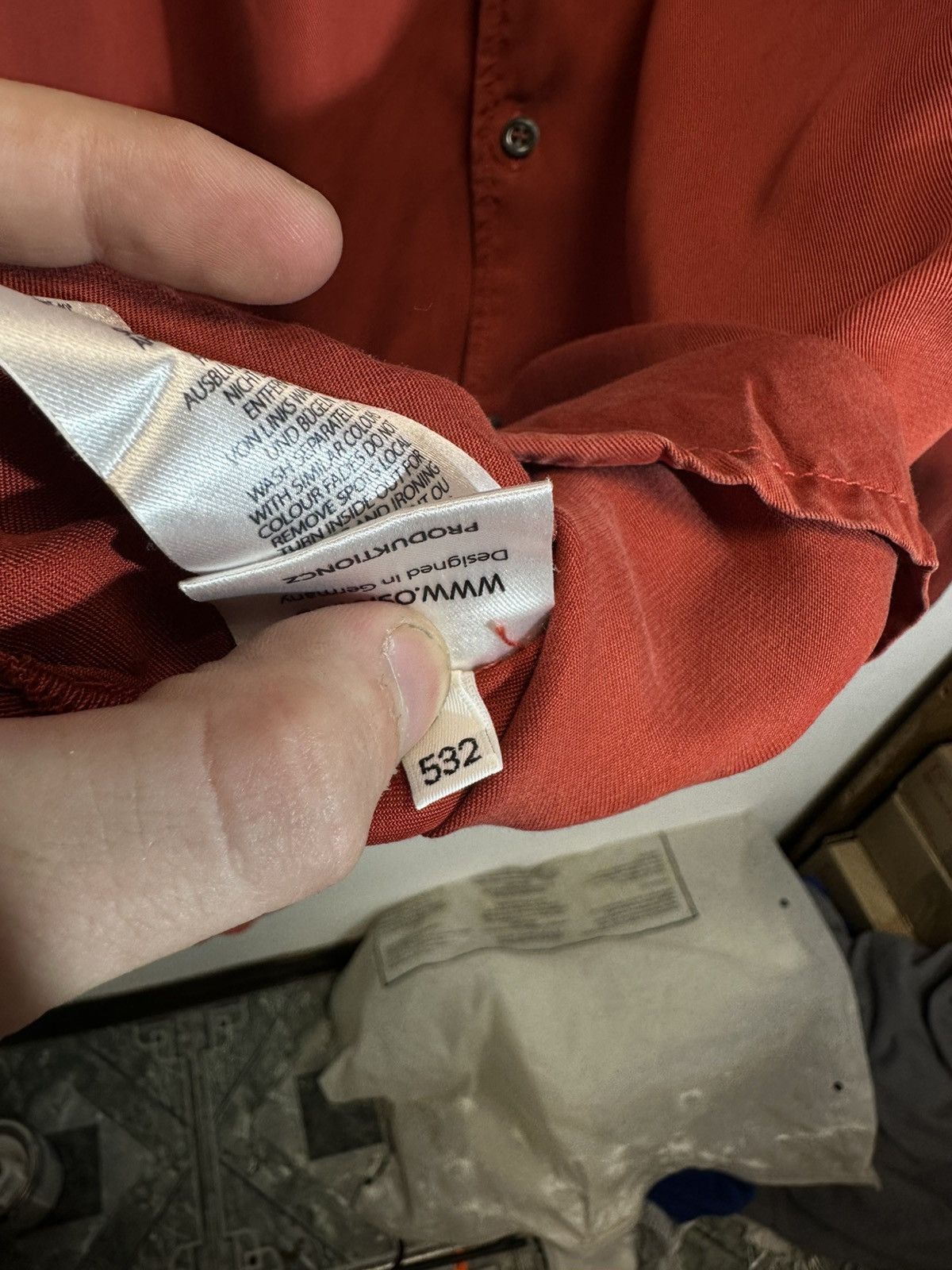 Other Lyocell Shirt Oska Oversized Feat Size US M / EU 48-50 / 2 - 6 Thumbnail