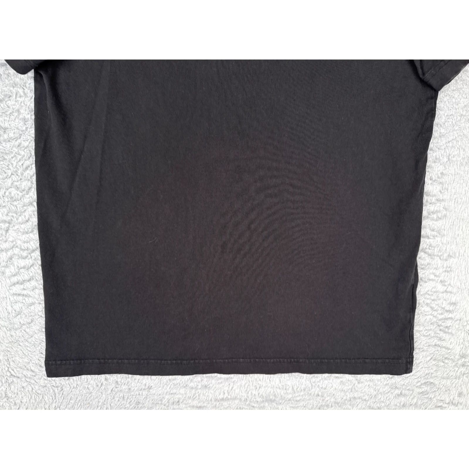 Tommy Hilfiger Tommy Hilfiger Shirt Medium Black Crew Neck Short Sleeve 100% Cotton Logo Embroidered Mens Size US M / EU 48-50 / 2 - 5 Thumbnail