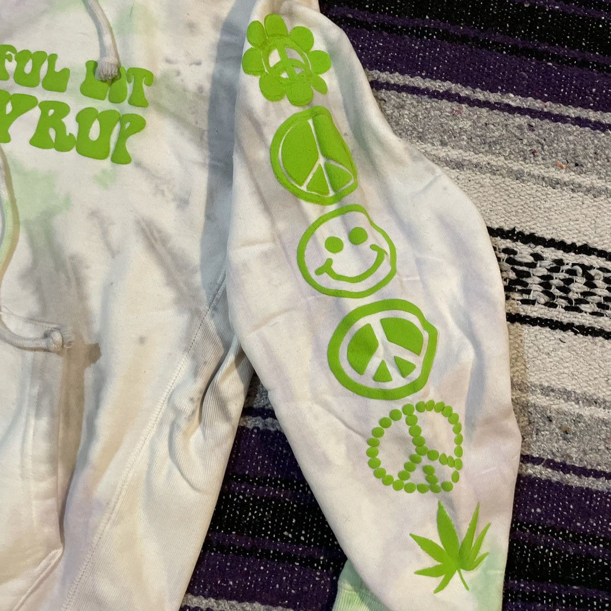 Other Desto Dubb Awful Lot of Cough Syrup Hoodie Green Tye Dye S Size US S / EU 44-46 / 1 - 7 Thumbnail