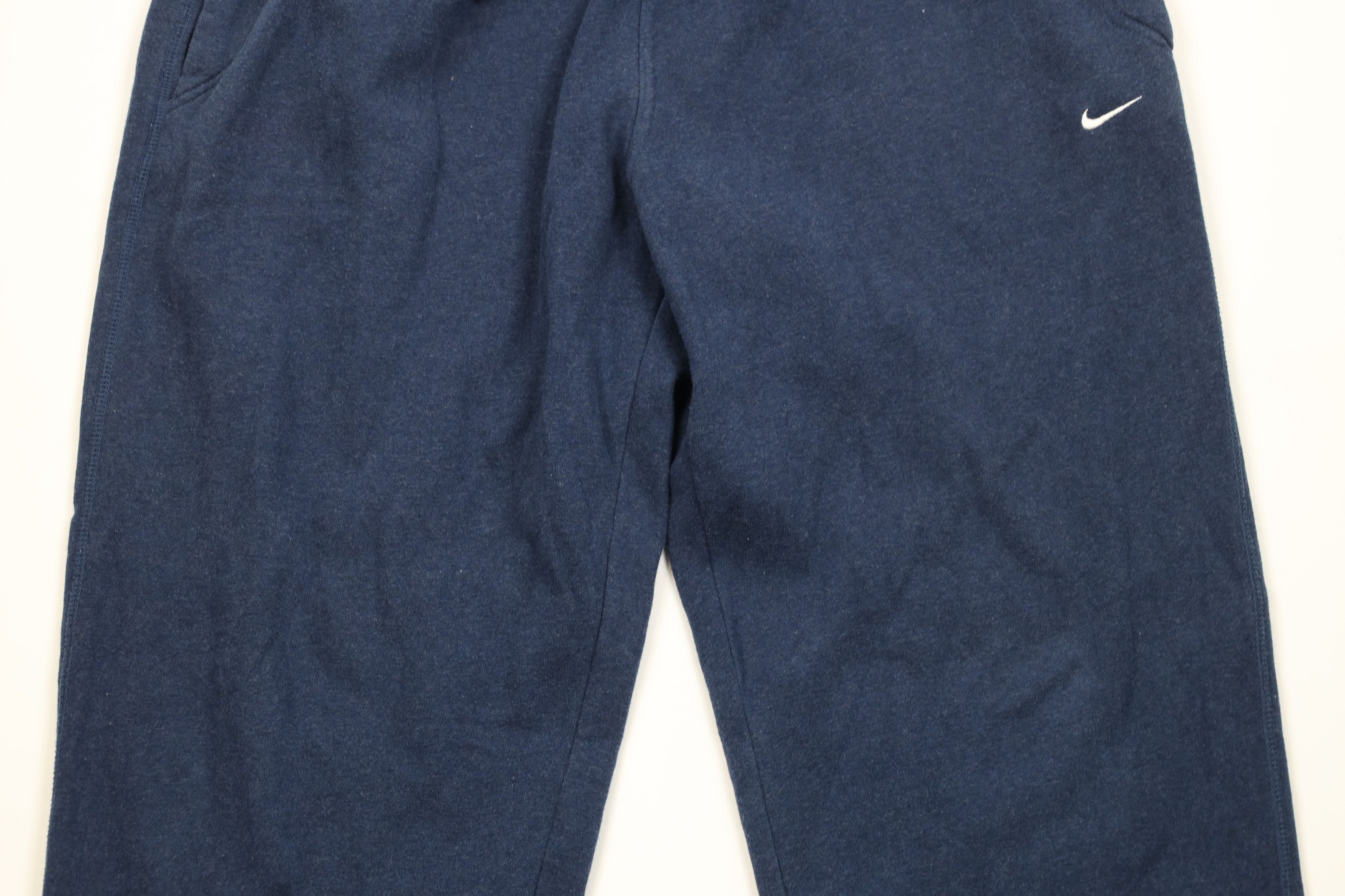 Nike Vintage Y2K Nike Scott Mini Swoosh Wide Leg Sweatpants Blue Size US 40 / EU 56 - 3 Thumbnail