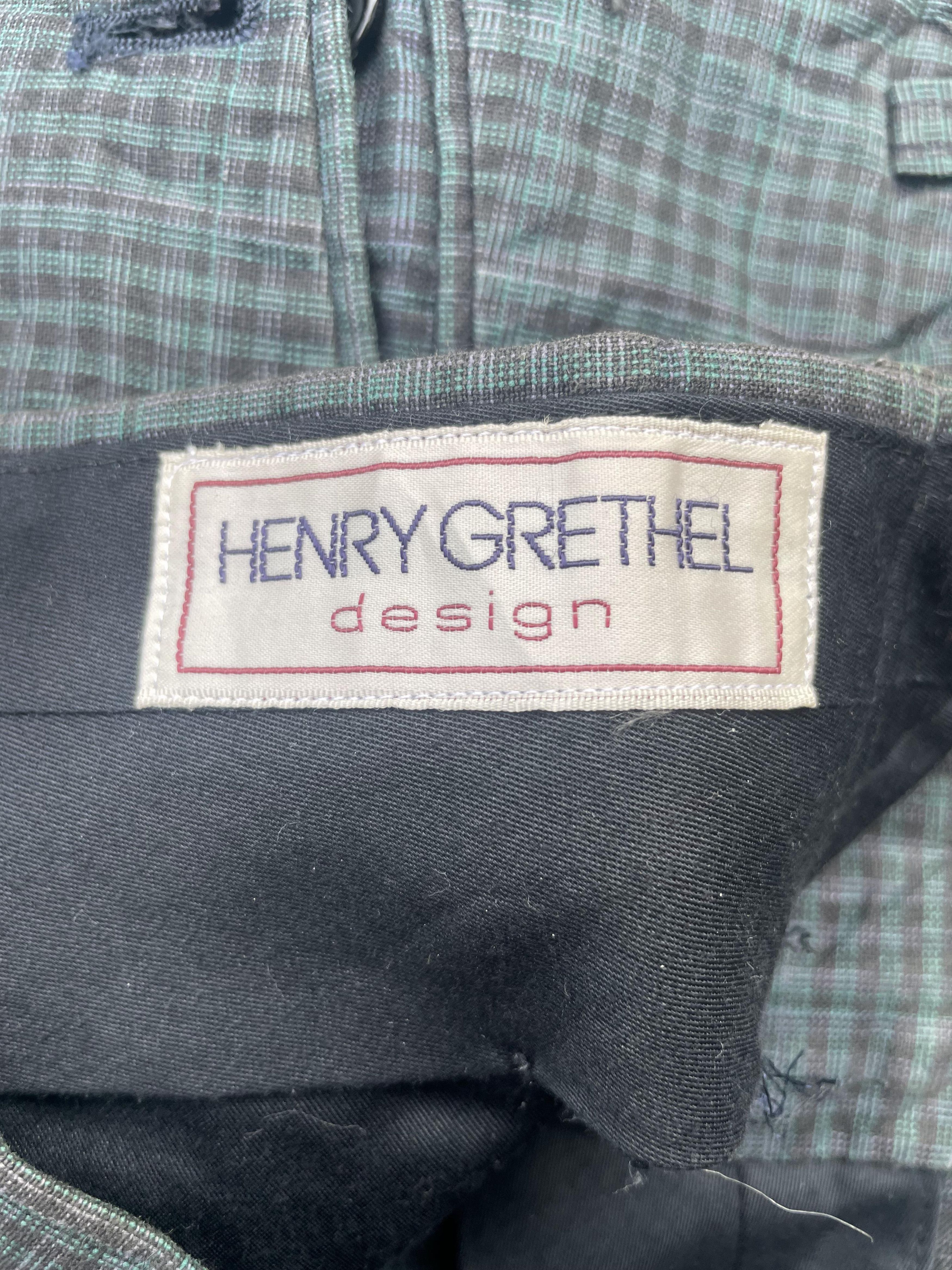 Designer × Henry Grethel × Vintage Vintage Henry Grethel Checkered Pant Size US 32 / EU 48 - 7 Thumbnail