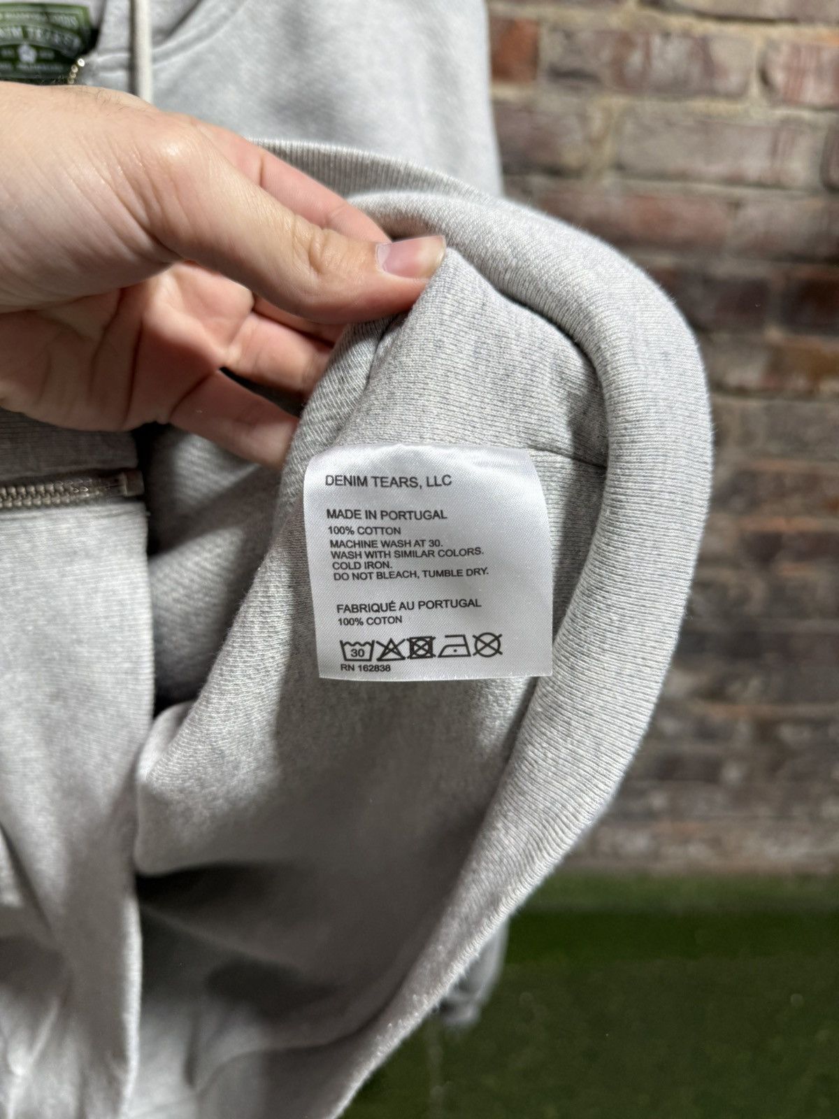 DENIM TEARS Denim Tears Double Layered ADG Zip-Up Sz. XL Size US XL / EU 56 / 4 - 4 Thumbnail
