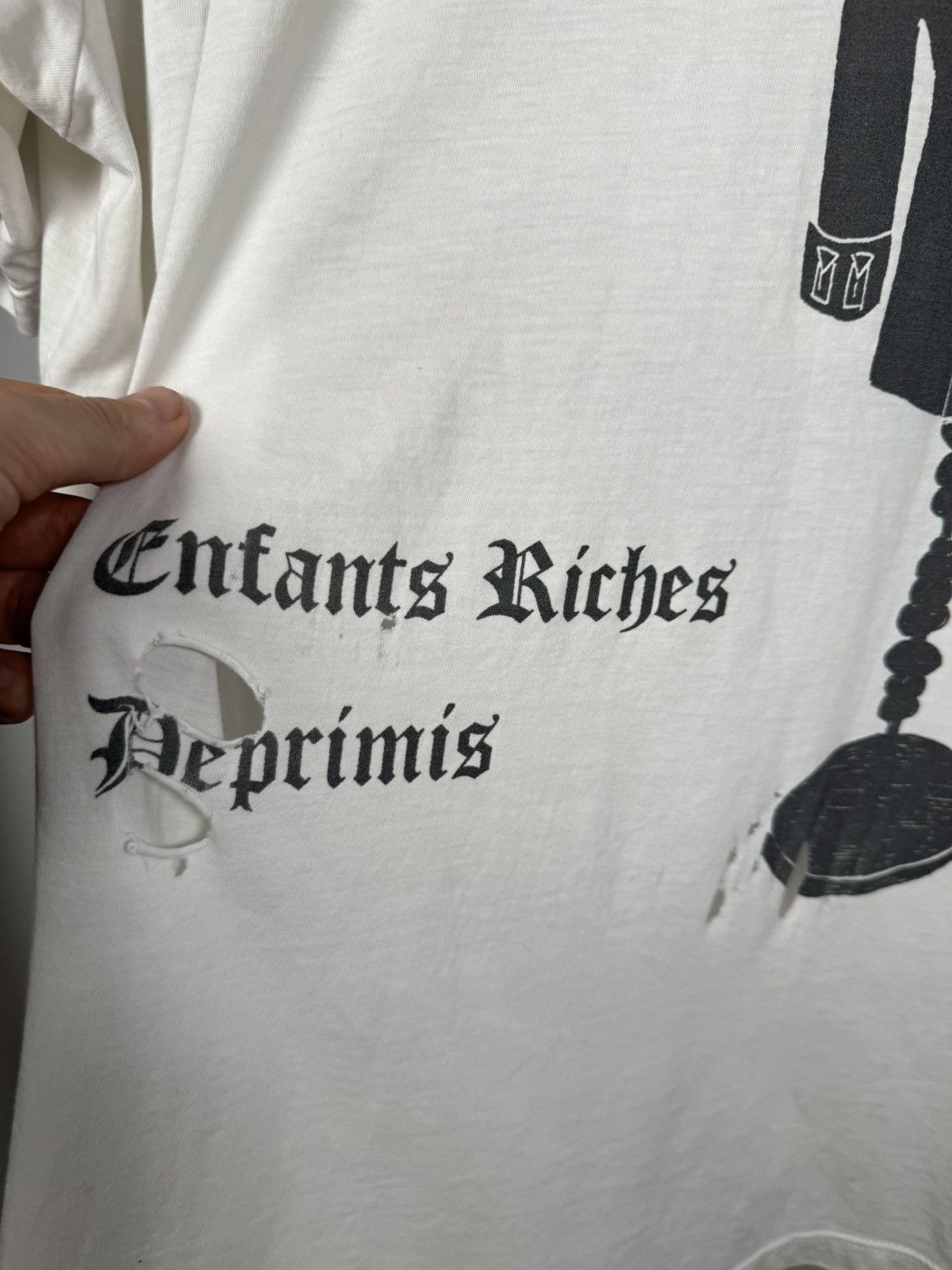 Enfants Riches Deprimes RARE🚭 SS2020 CANCELLED MISPRINT "DEPRIMIS" STORE OPENING TEE Size US XL / EU 56 / 4 - 9 Thumbnail