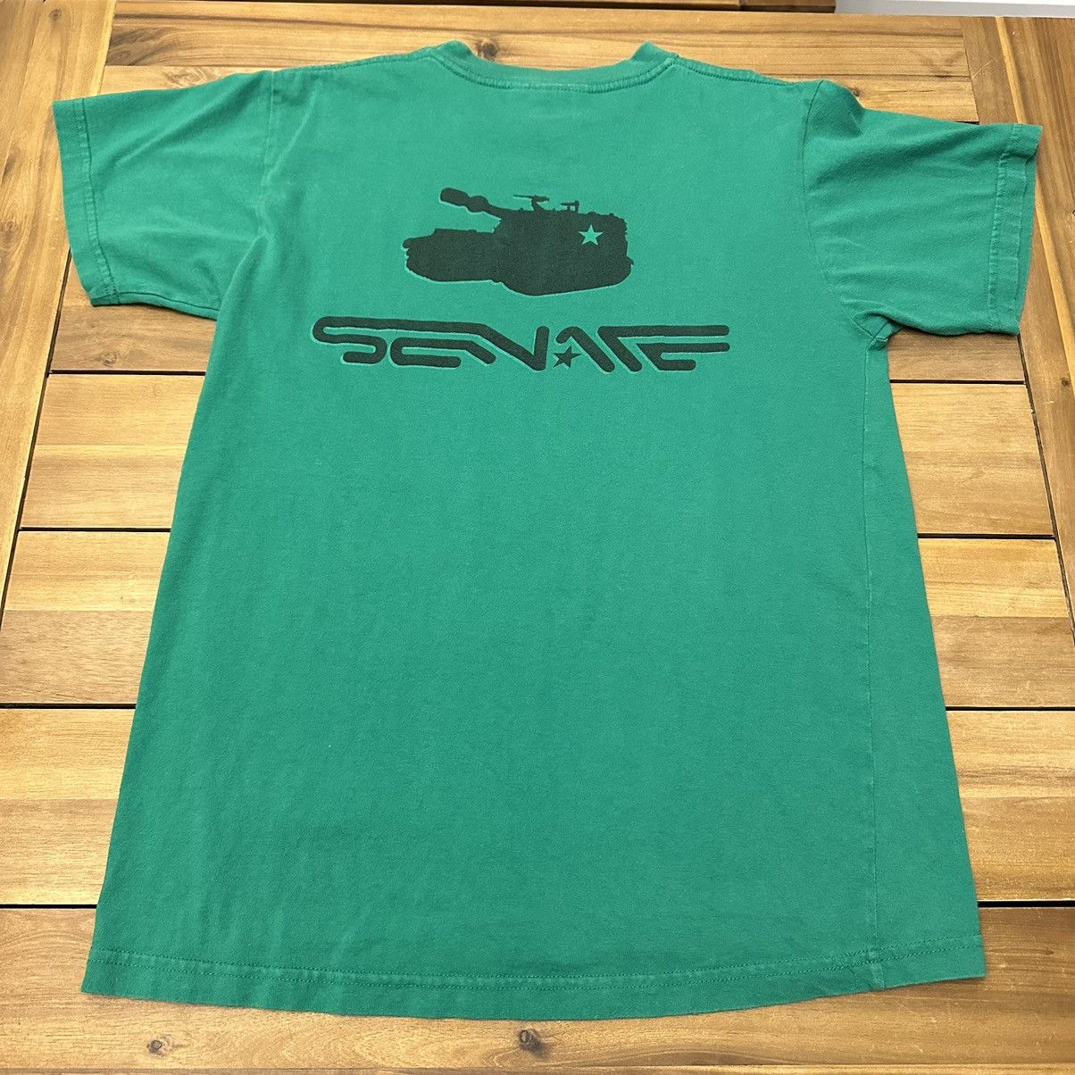Vintage Vintage 90s Senate Skate Skateboarding Military Tank Shirt Size US M / EU 48-50 / 2 - 1 Thumbnail