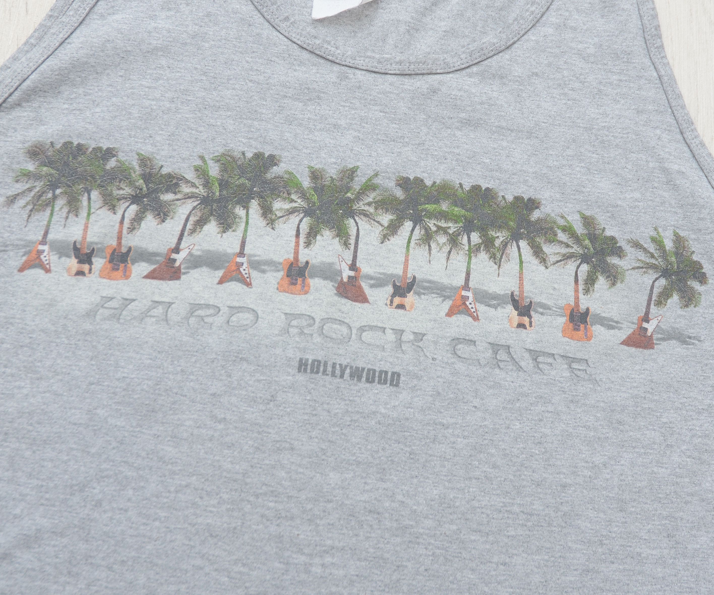Hard Rock Cafe × Vintage Hard Rock Cafe Hollywood Vintage Tank Tops Sleeveless Size US L / EU 52-54 / 3 - 4 Thumbnail