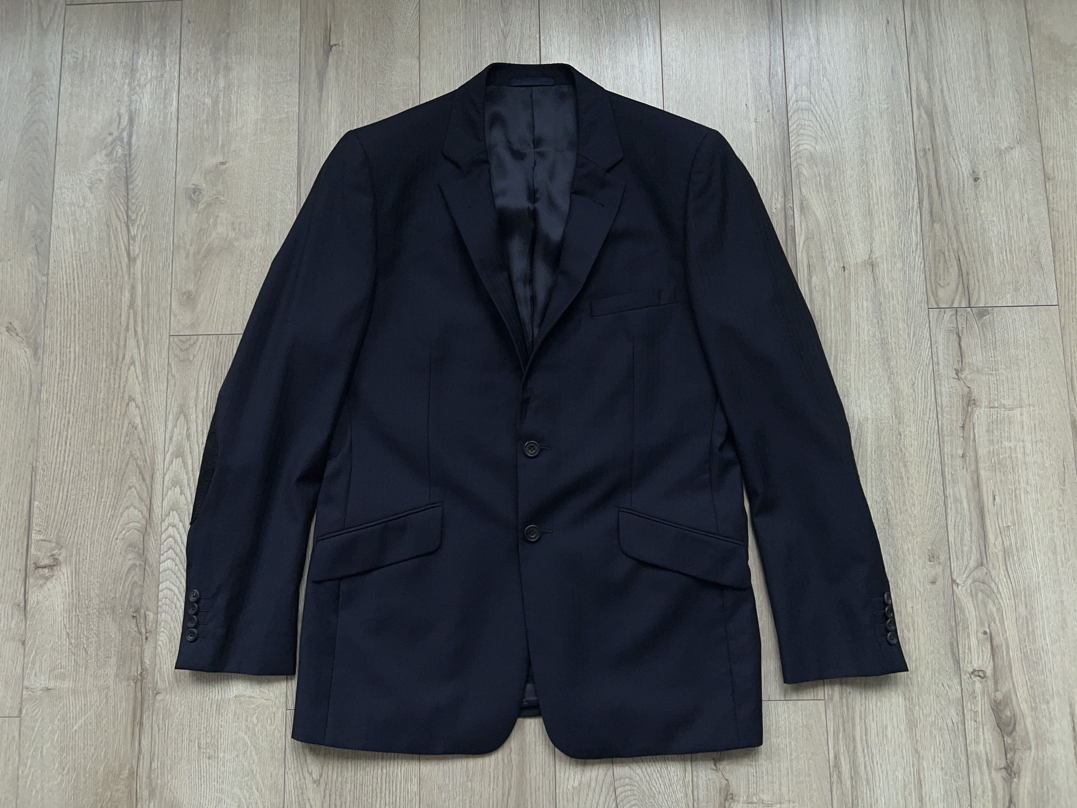 Aquascutum × Designer London Suit 2 Piece Blazer Sport Coat Pants Trousers 42L 52L Size 42L - 2 Thumbnail
