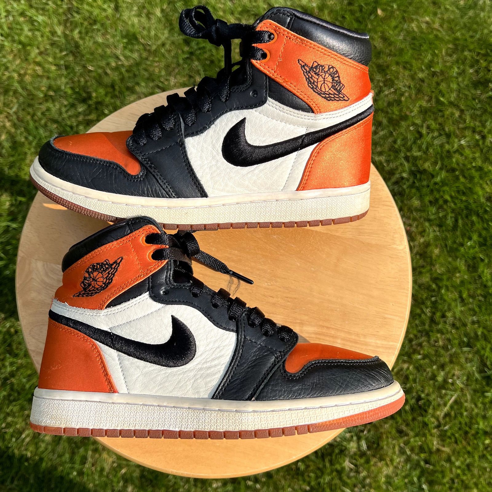 Jordan Brand × Nike Air Jordan 1 Retro High OG Satin Shattered Backboard Size 6 Size US 6.5 / IT 36.5 - 3 Thumbnail