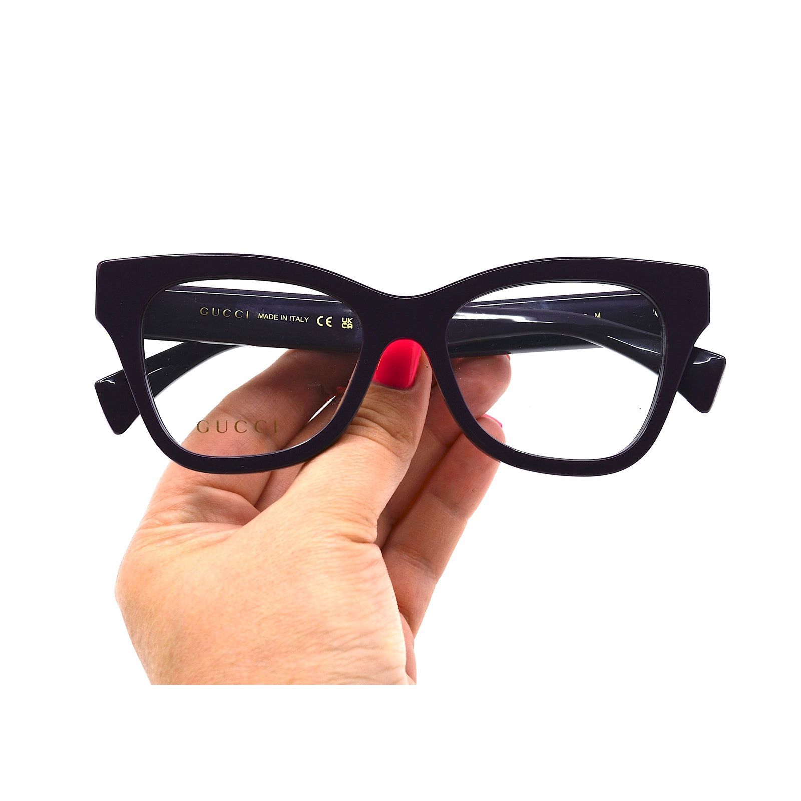Gucci NEW GUCCI GG1133O 002 VIOLET AUTHENTIC EYEGLASSES FRAME Size ONE SIZE - 11 Thumbnail