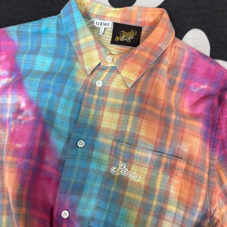 Loewe LOEWE Zaen chessboard shirt jacket Size XS / US 0-2 / IT 36-38 - 3 Thumbnail