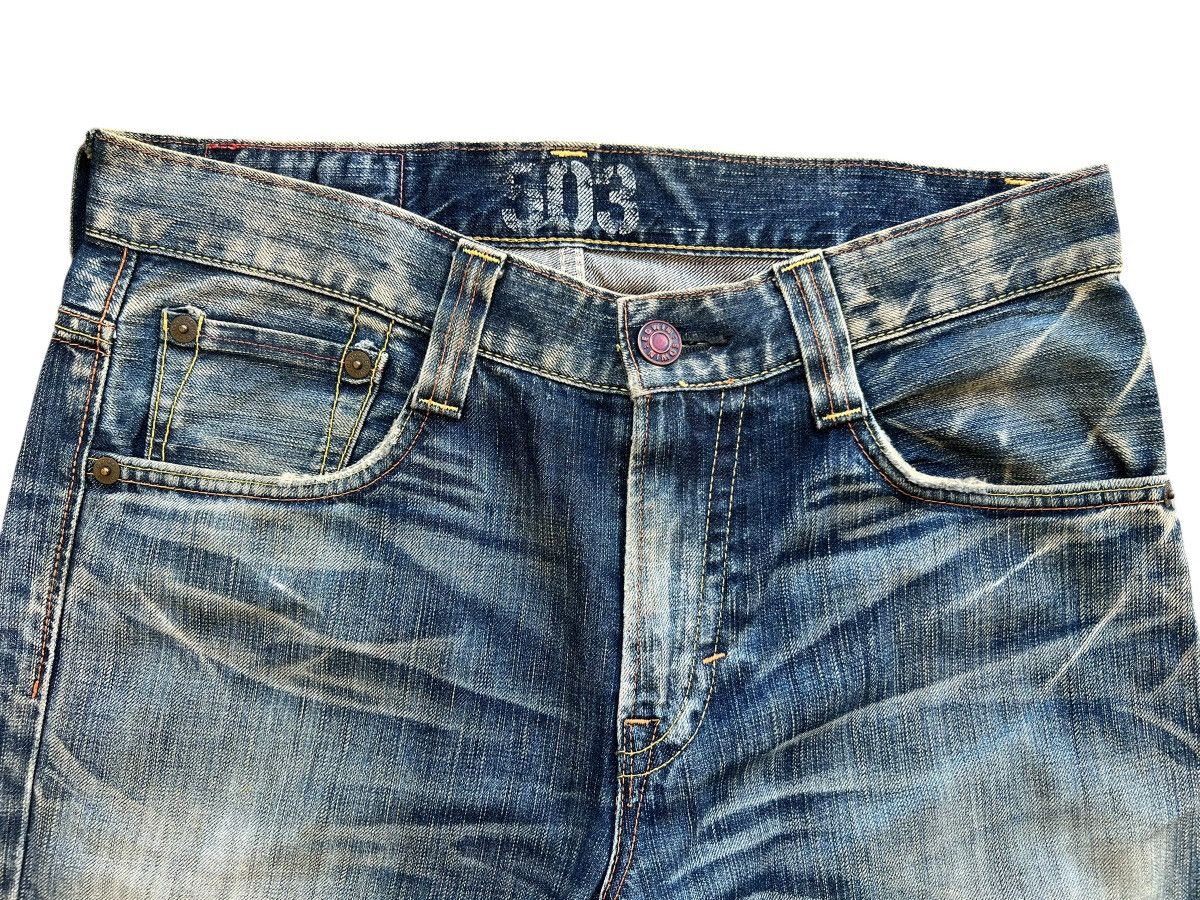 Edwin Vintage Edwin Blue Trip Bootcut Flare Denim Jeans 35x31 Size US 35 - 6 Thumbnail