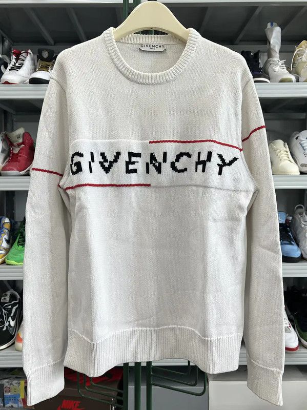 Givenchy Givenchy Men's Knitted Long Sleeve Sweater 0089 Size US XL / EU 56 / 4 - 1 Thumbnail